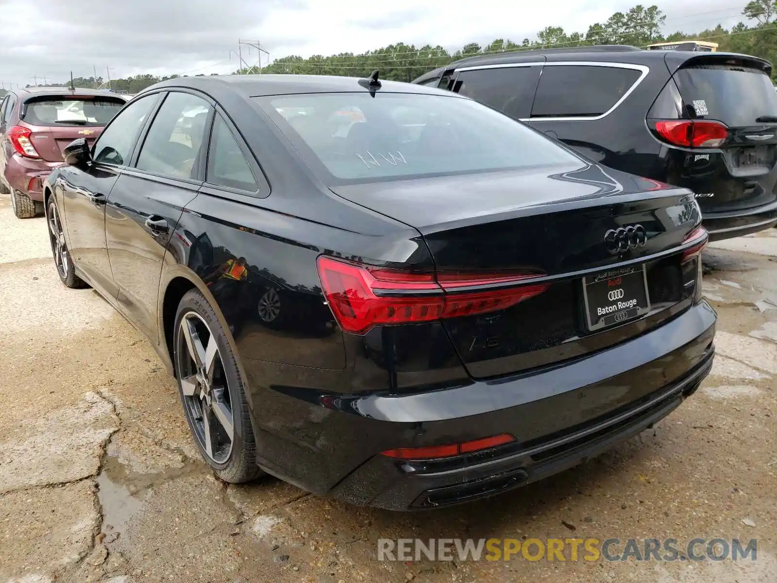 3 Photograph of a damaged car WAUM2AF2XMN063946 AUDI A6 2021