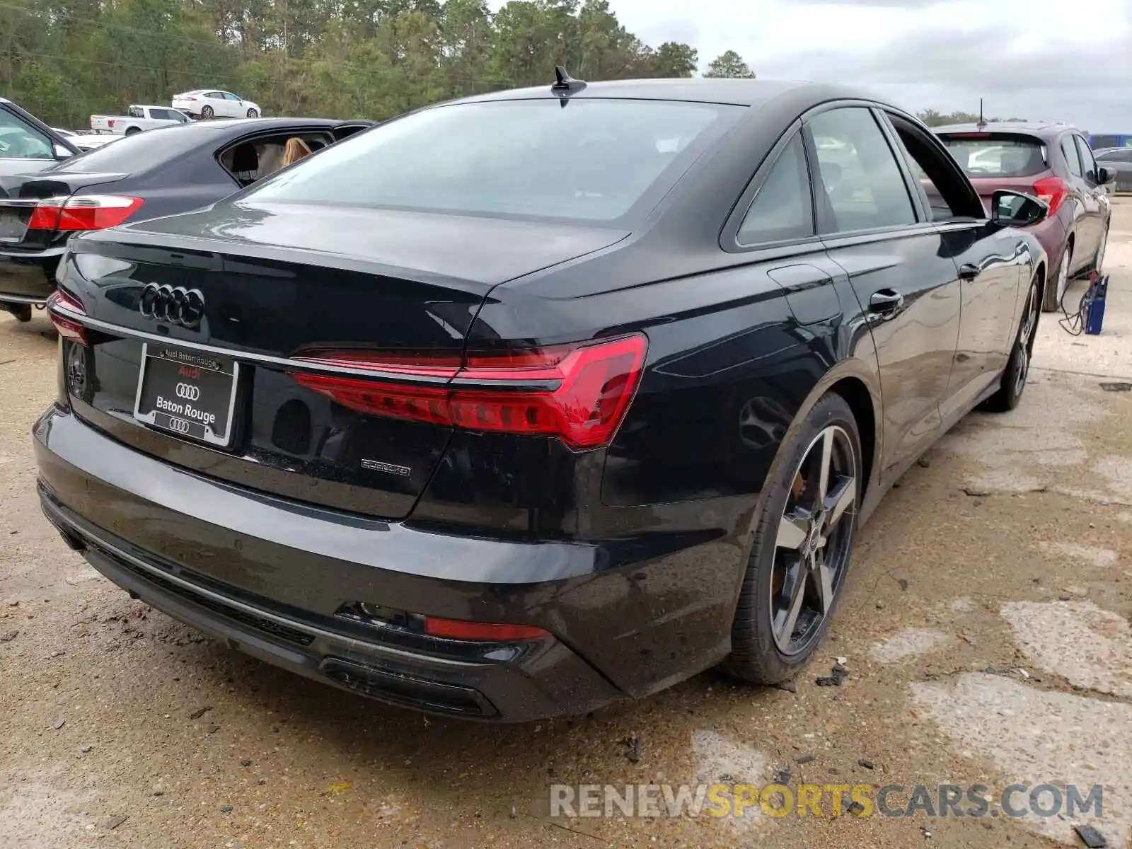 4 Photograph of a damaged car WAUM2AF2XMN063946 AUDI A6 2021