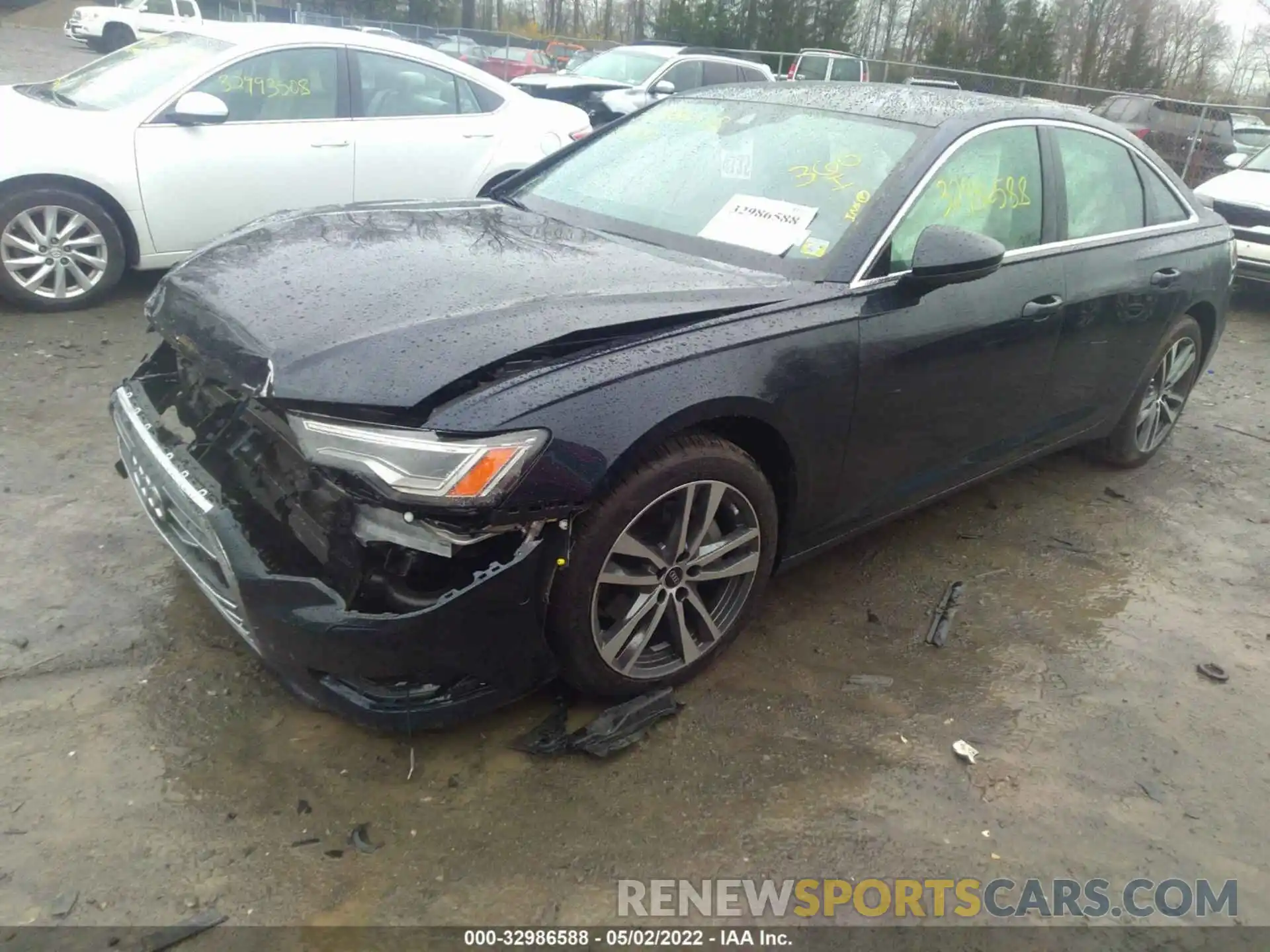 2 Photograph of a damaged car WAUE3BF26NN013943 AUDI A6 2022