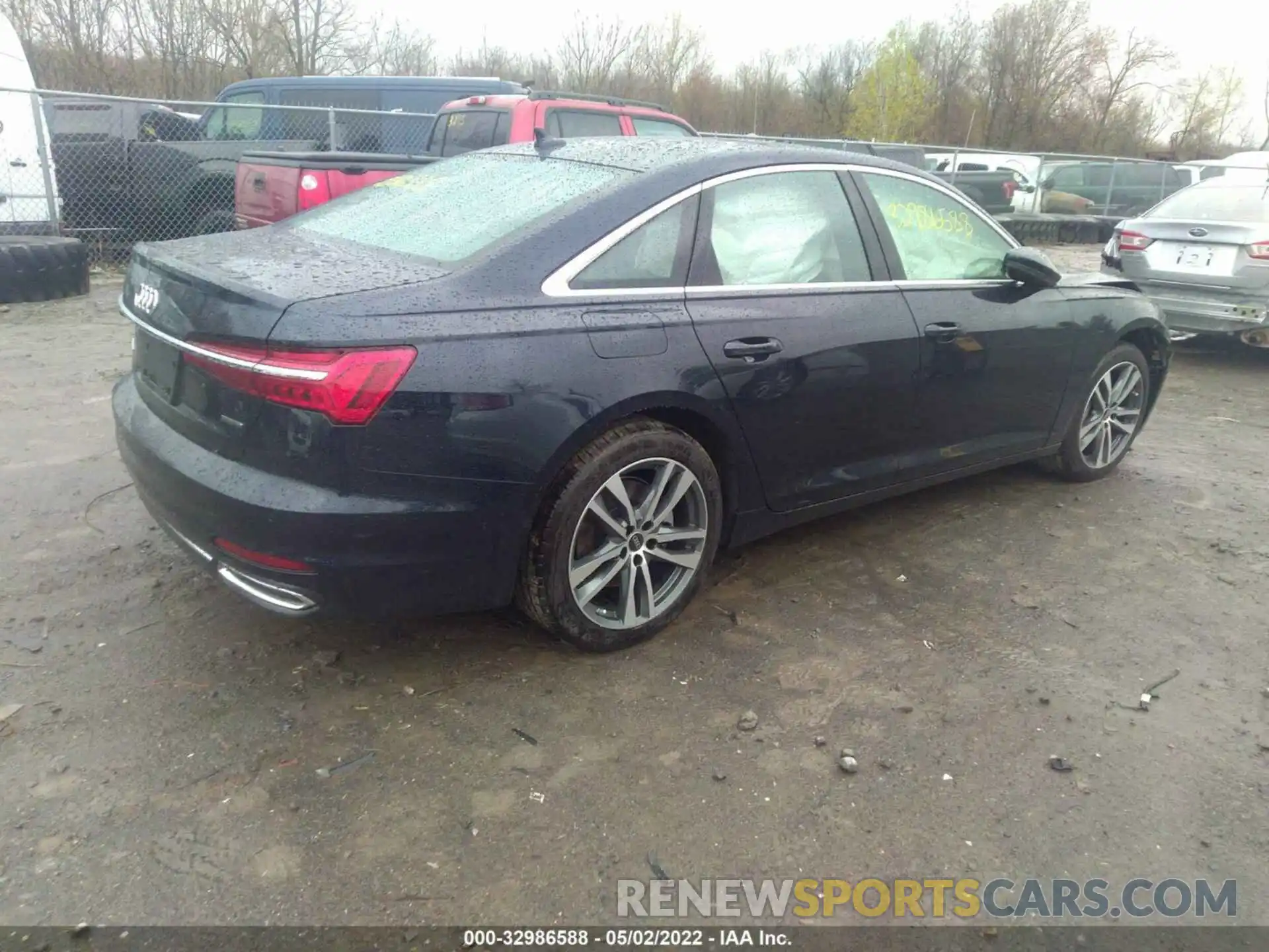 4 Photograph of a damaged car WAUE3BF26NN013943 AUDI A6 2022