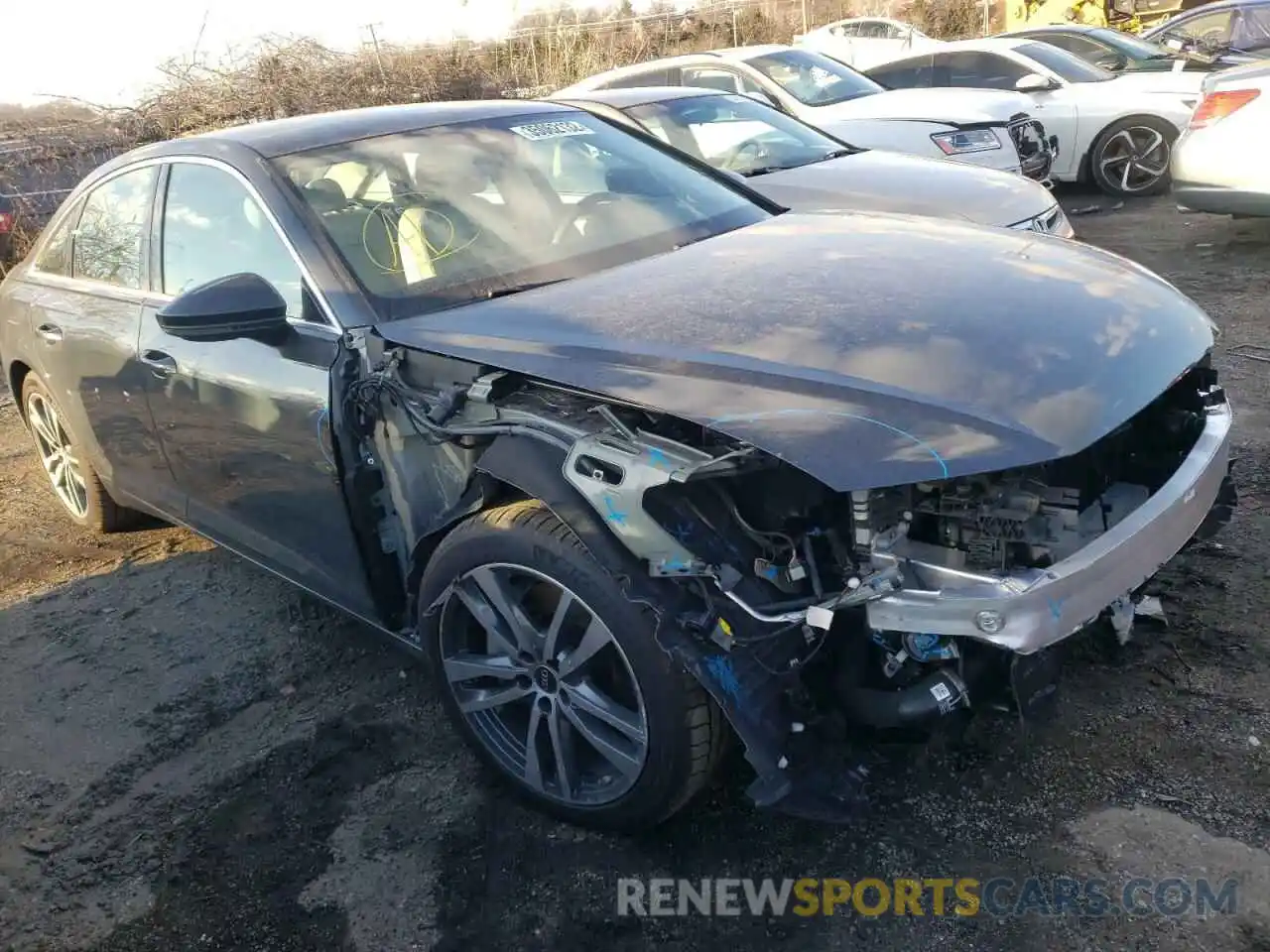 1 Photograph of a damaged car WAUE3BF26NN013991 AUDI A6 2022