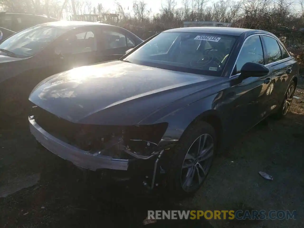 2 Photograph of a damaged car WAUE3BF26NN013991 AUDI A6 2022