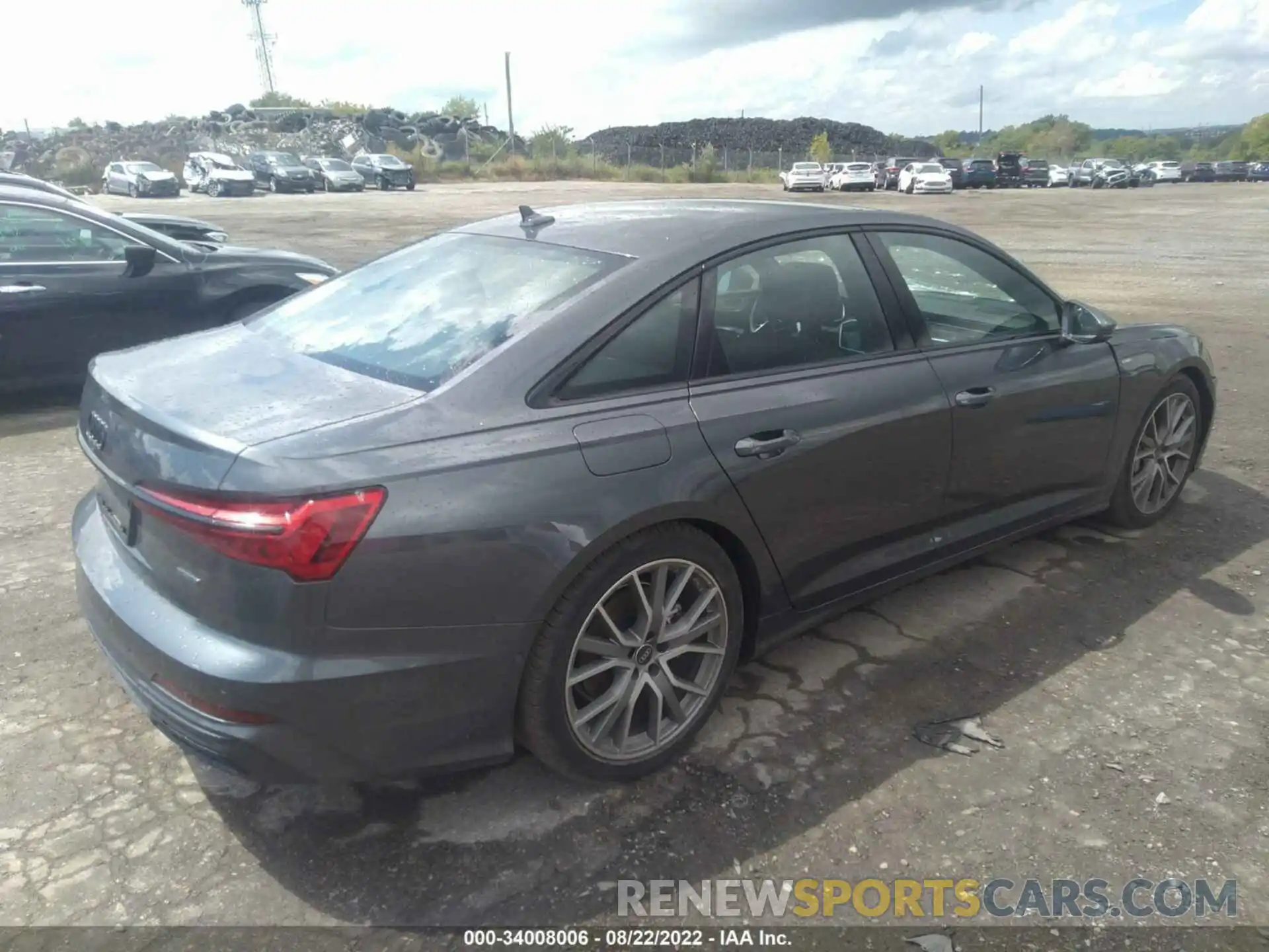 4 Photograph of a damaged car WAUL2BF2XNN035888 AUDI A6 2022