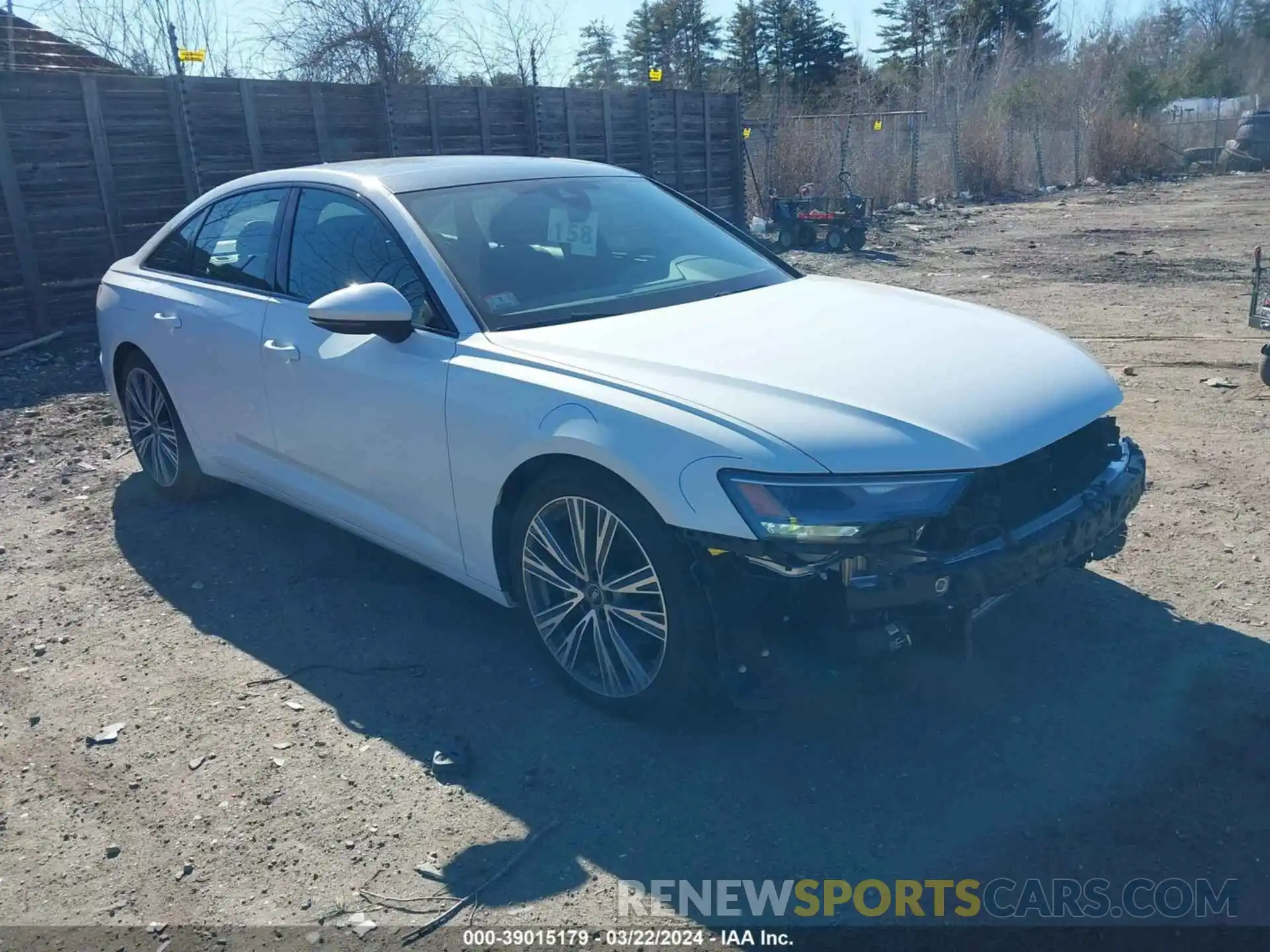 1 Photograph of a damaged car WAUE3BF21PN006479 AUDI A6 2023