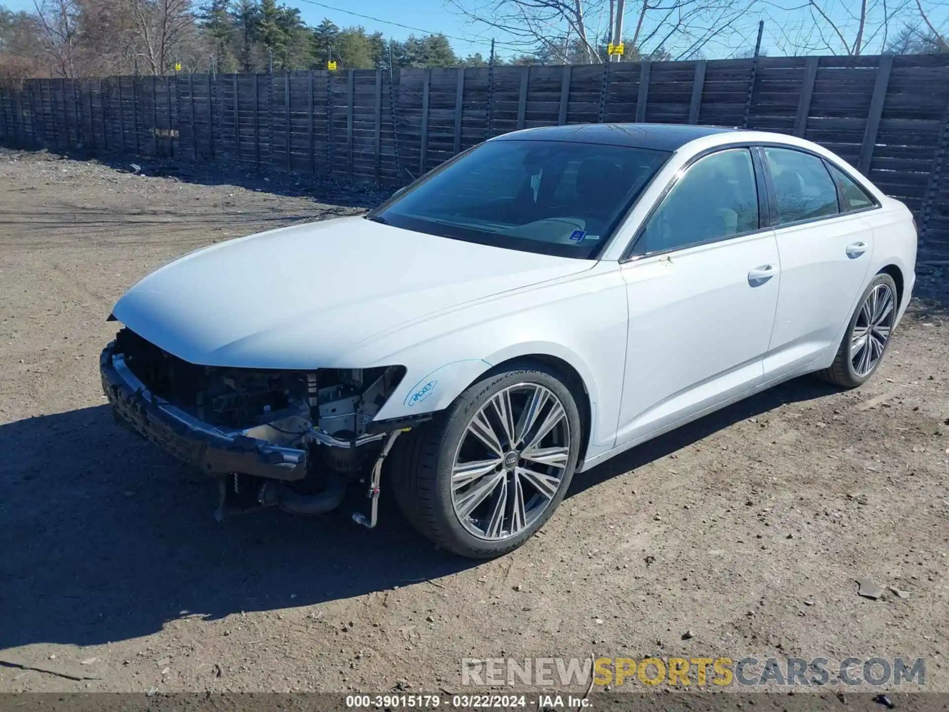 2 Photograph of a damaged car WAUE3BF21PN006479 AUDI A6 2023