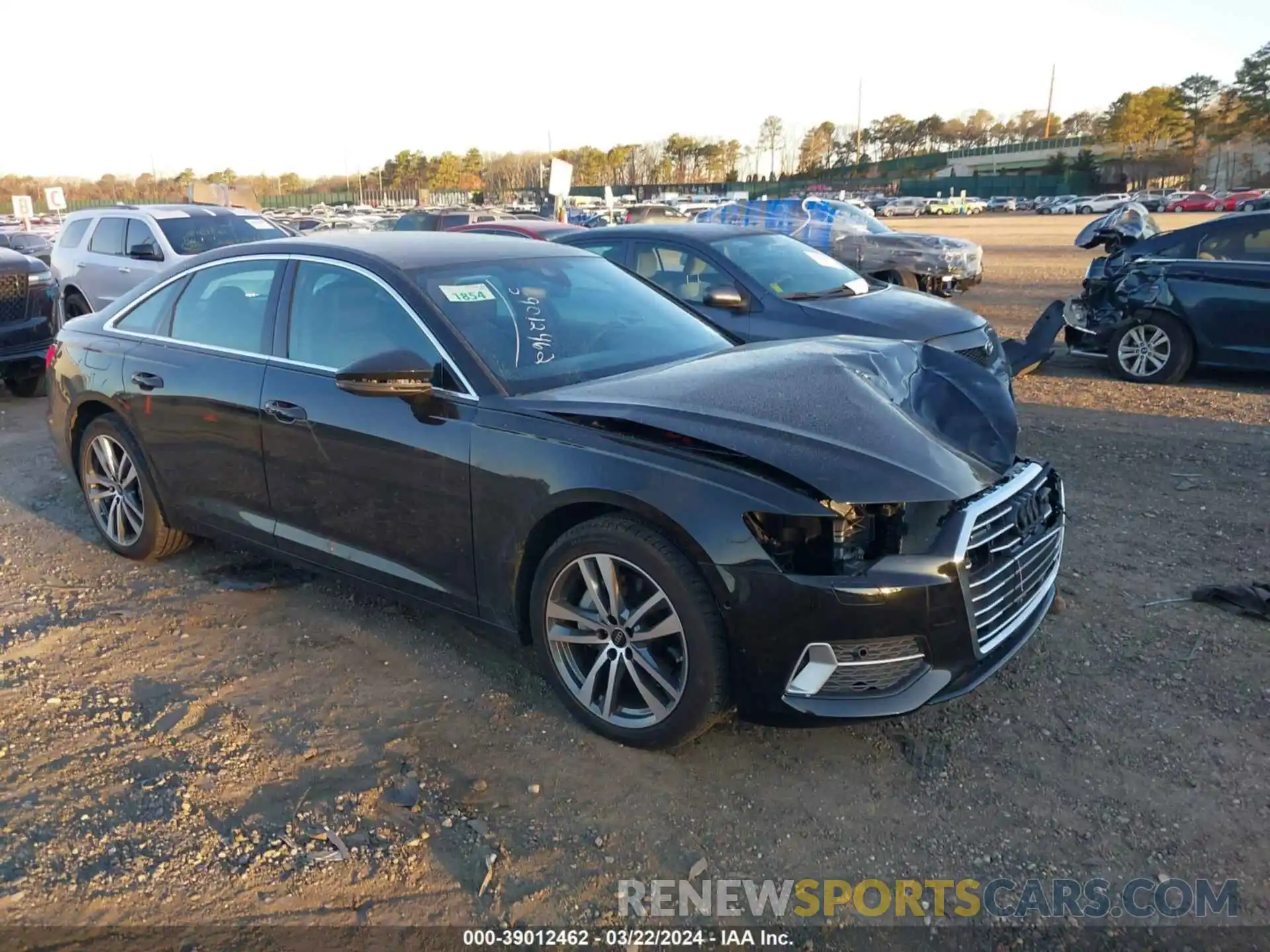 1 Photograph of a damaged car WAUE3BF26PN073305 AUDI A6 2023