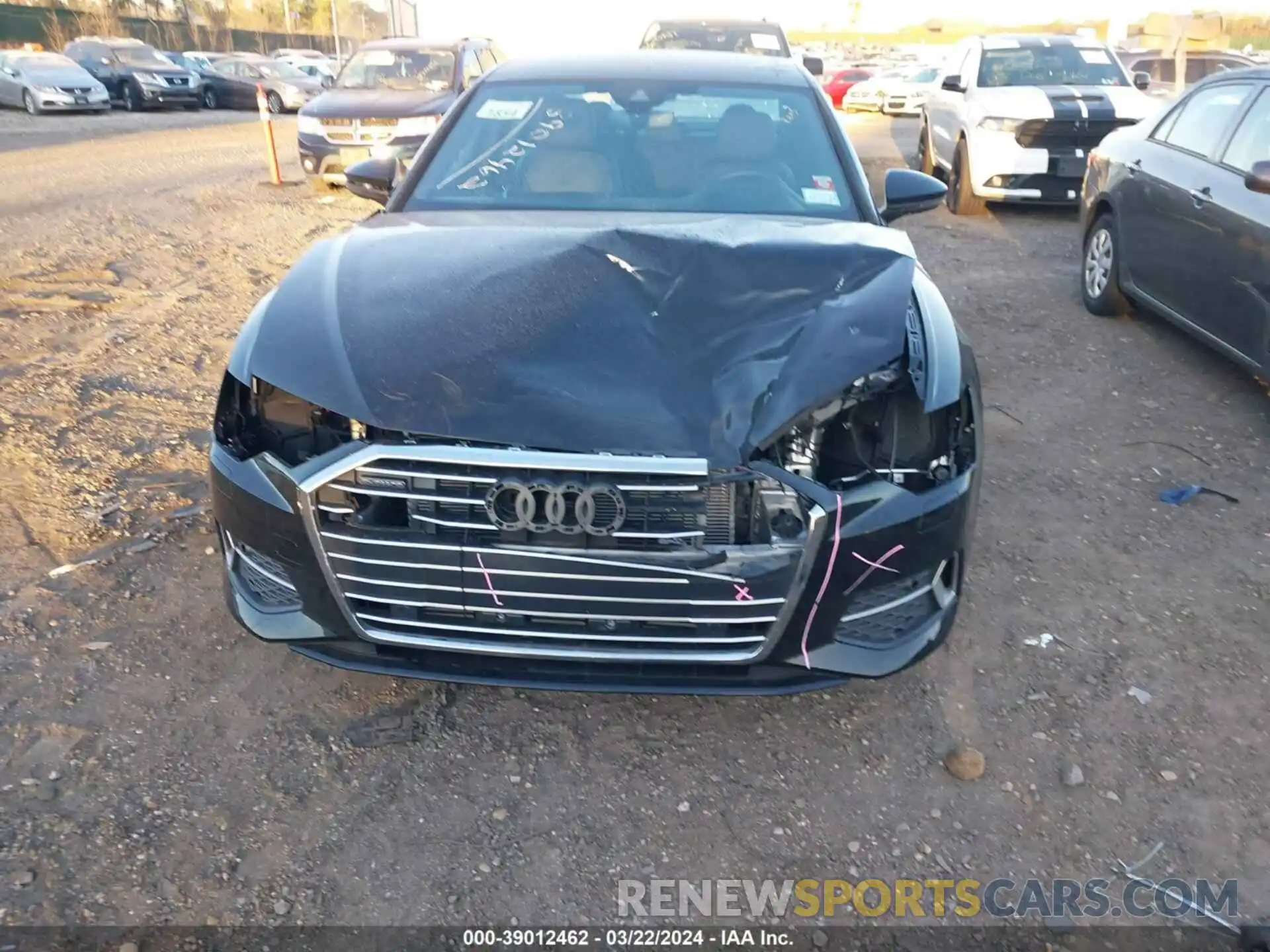 12 Photograph of a damaged car WAUE3BF26PN073305 AUDI A6 2023