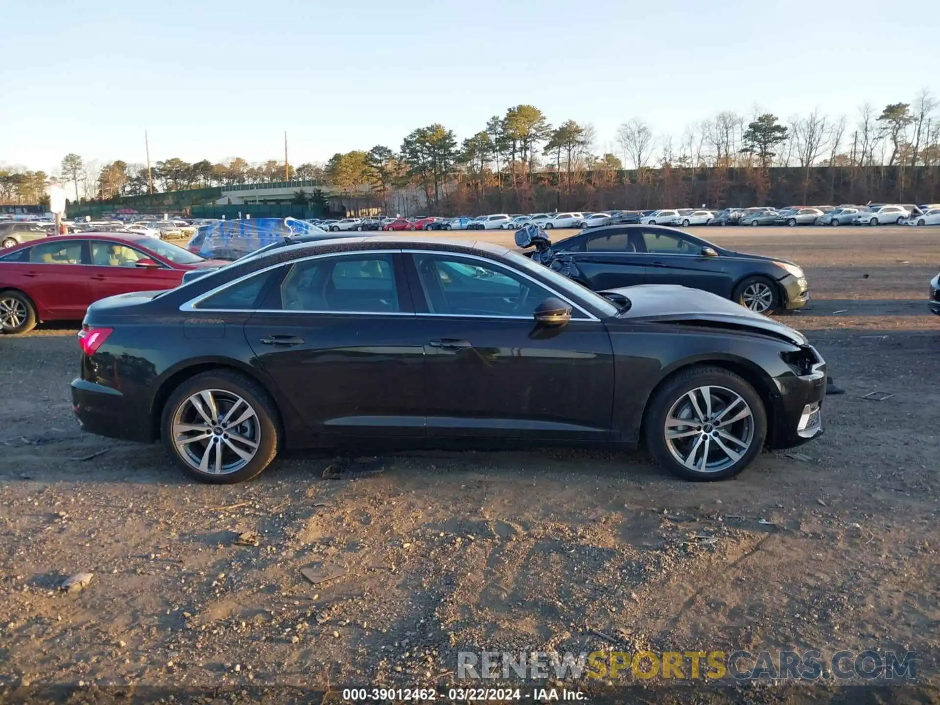 13 Photograph of a damaged car WAUE3BF26PN073305 AUDI A6 2023