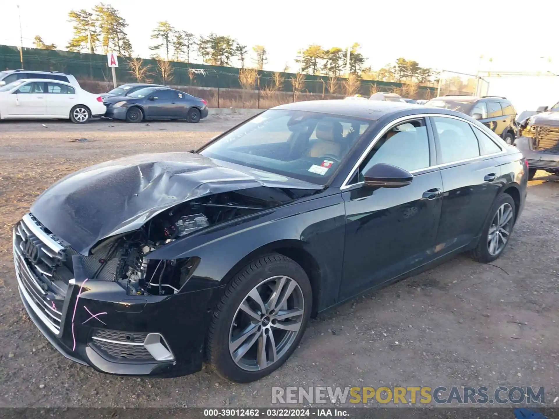 2 Photograph of a damaged car WAUE3BF26PN073305 AUDI A6 2023