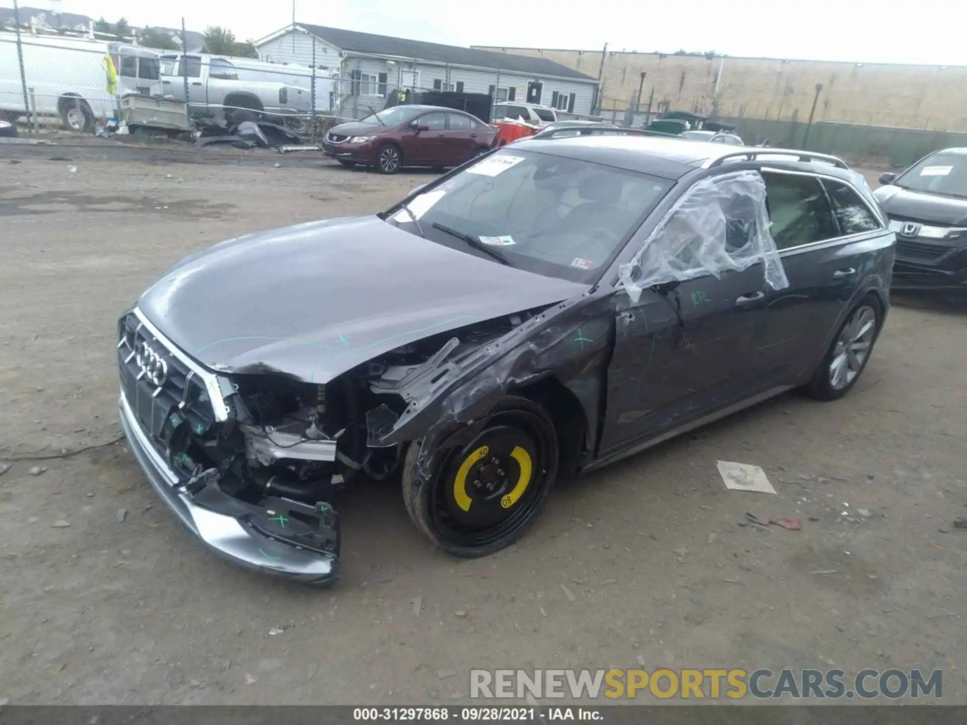 2 Photograph of a damaged car WAU92BF28LN071991 AUDI A6 ALLROAD 2020