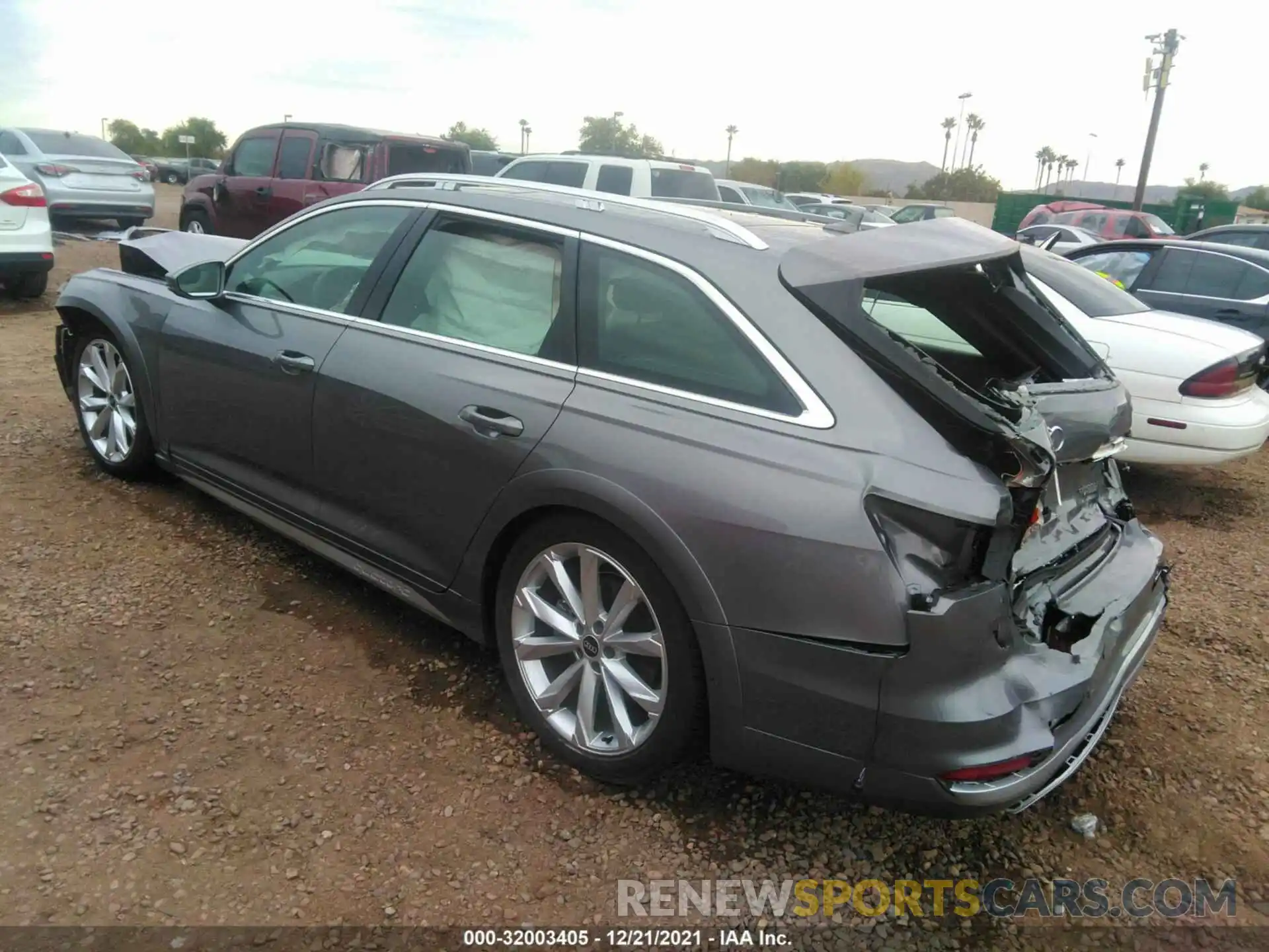 3 Photograph of a damaged car WAU72BF2XMN074495 AUDI A6 ALLROAD 2021