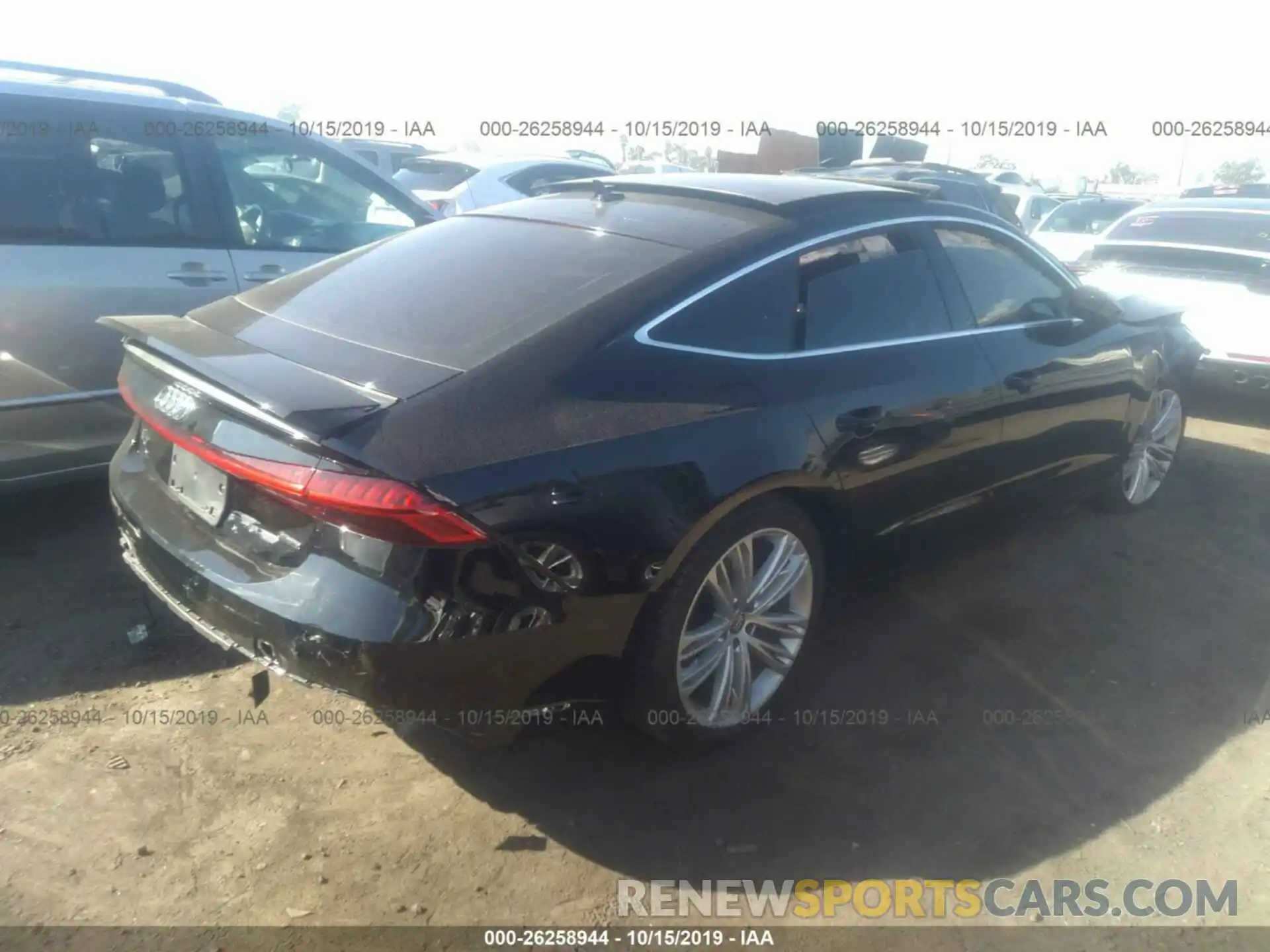 4 Фотография поврежденного автомобиля WAUP2AF24KN051799 AUDI A7 2019