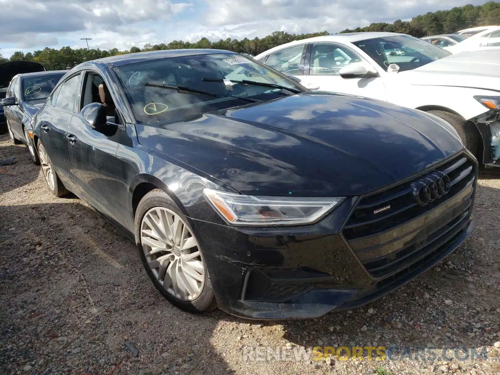 1 Photograph of a damaged car WAUP2AF28KN048517 AUDI A7 2019