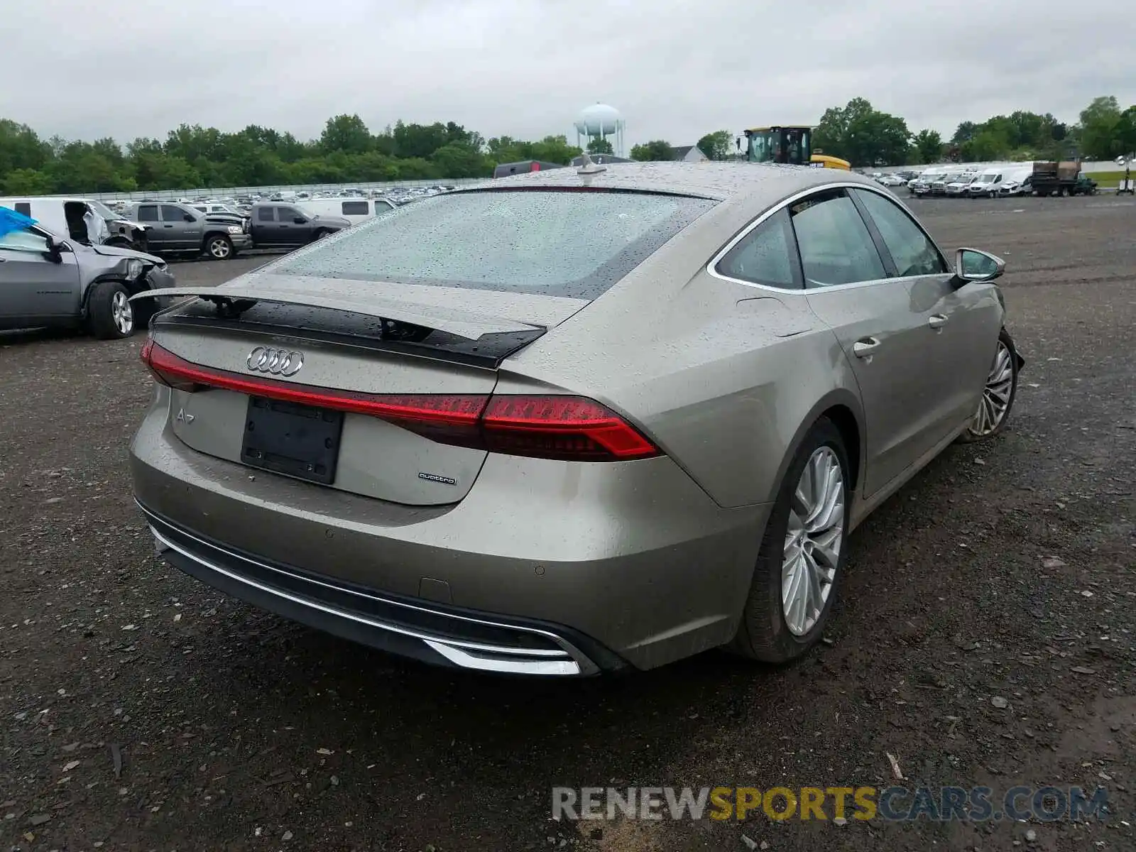 4 Photograph of a damaged car WAUP2BF28KN084732 AUDI A7 2019