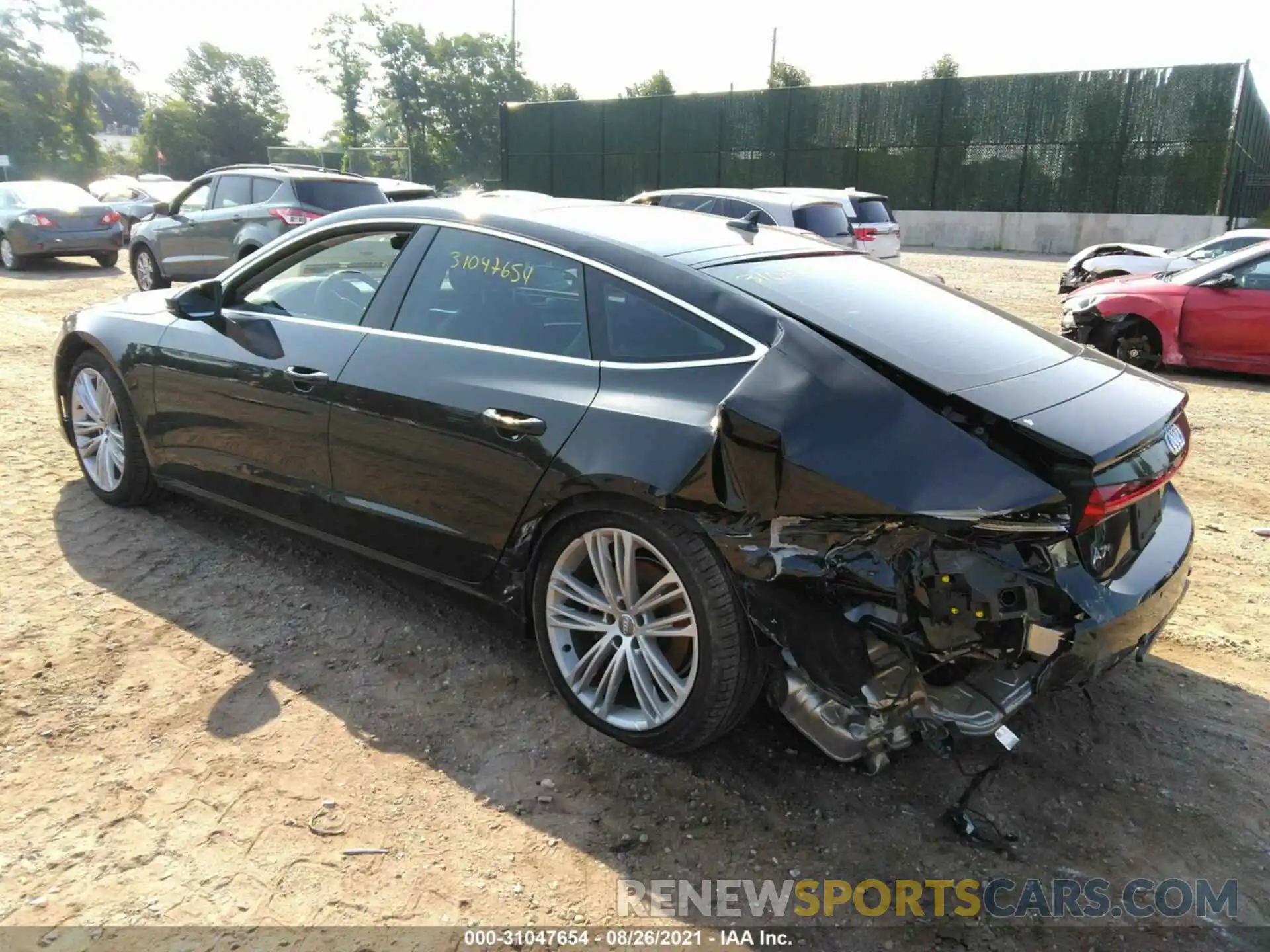 3 Photograph of a damaged car WAUR2AF23KN056890 AUDI A7 2019