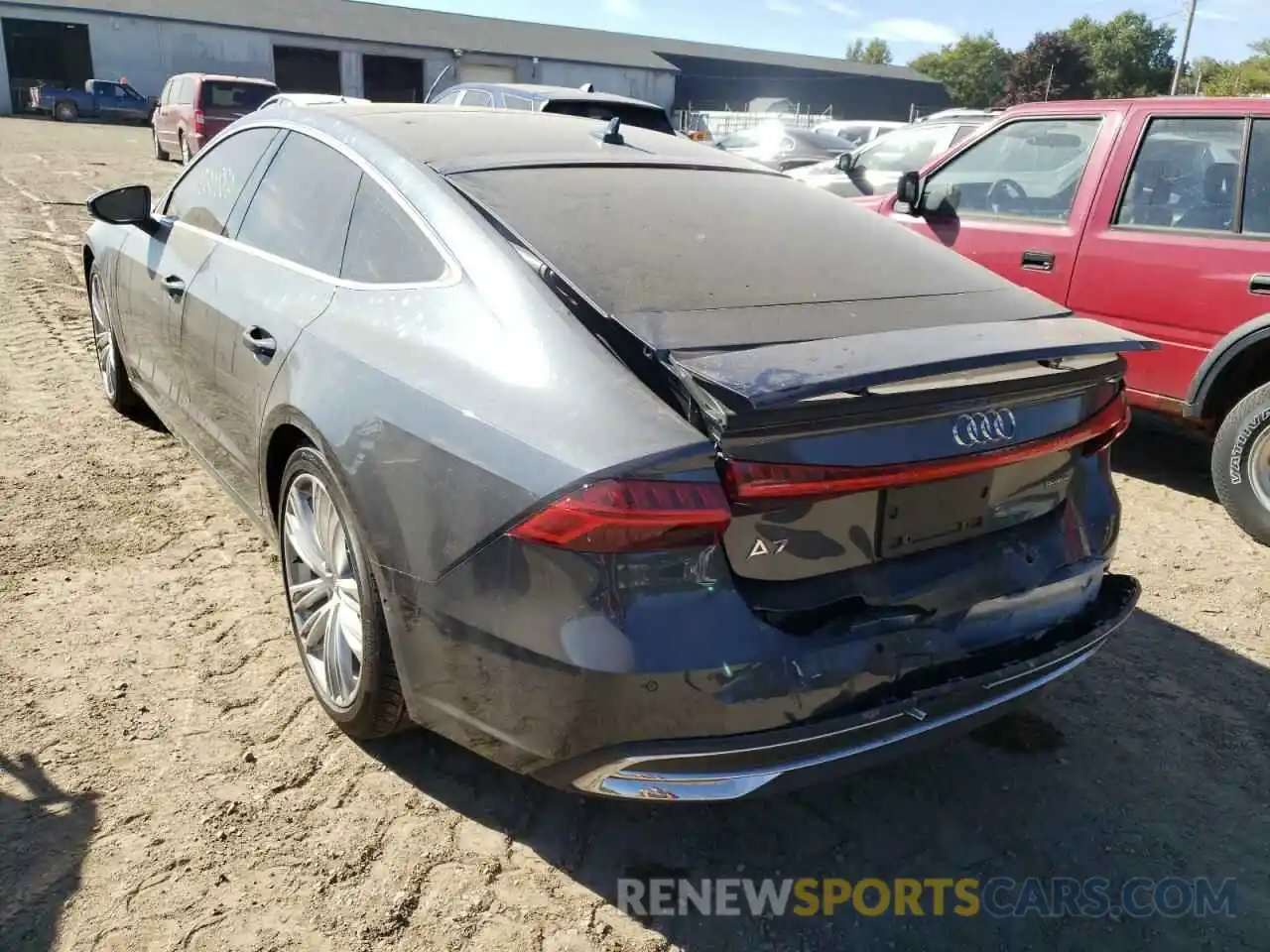 3 Photograph of a damaged car WAUR2AF23KN096208 AUDI A7 2019