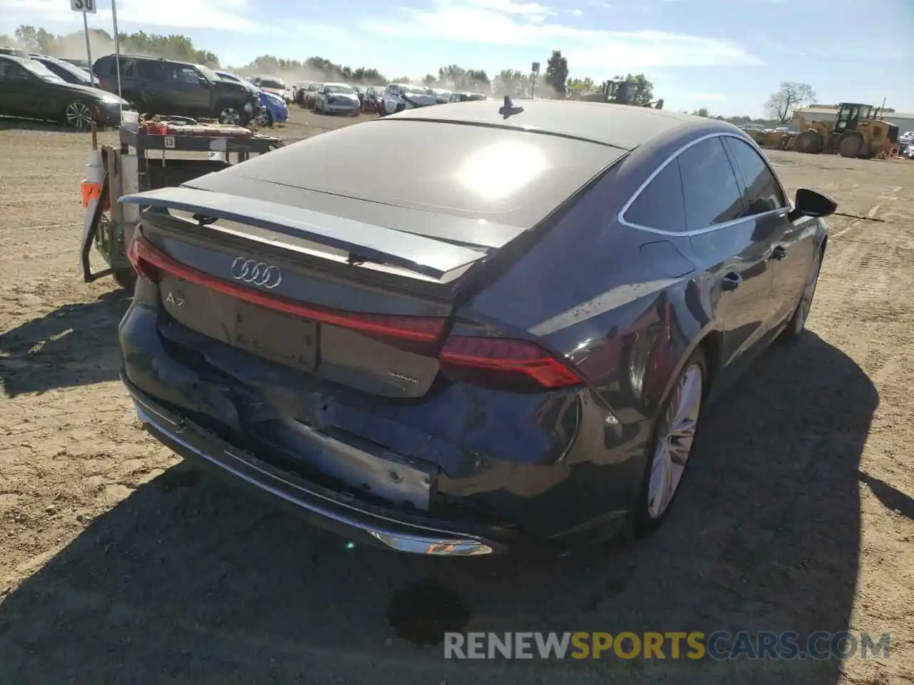 4 Photograph of a damaged car WAUR2AF23KN096208 AUDI A7 2019