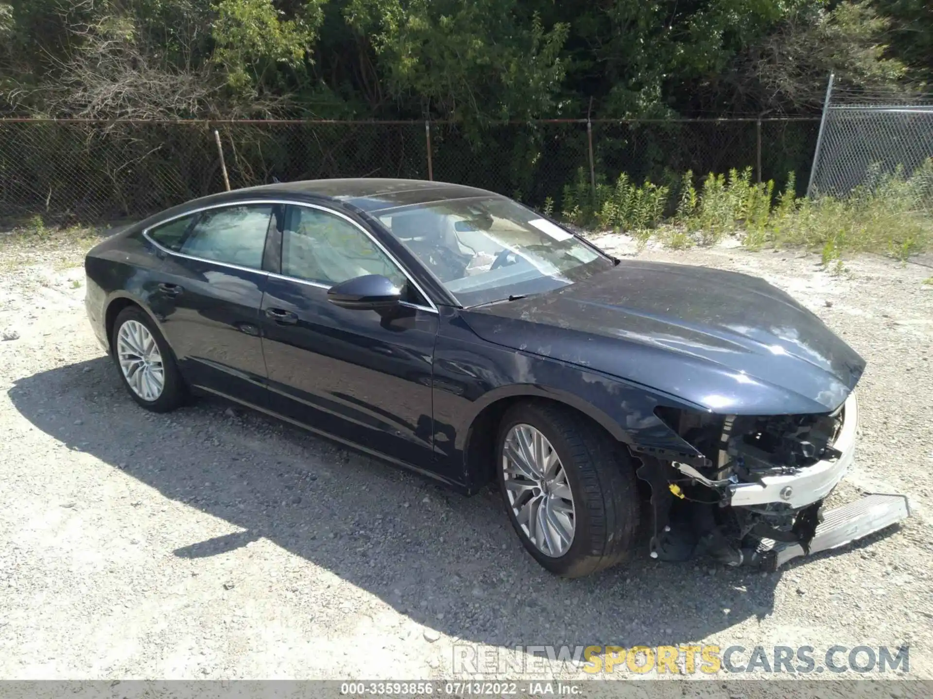 1 Photograph of a damaged car WAUR2AF23KN116683 AUDI A7 2019