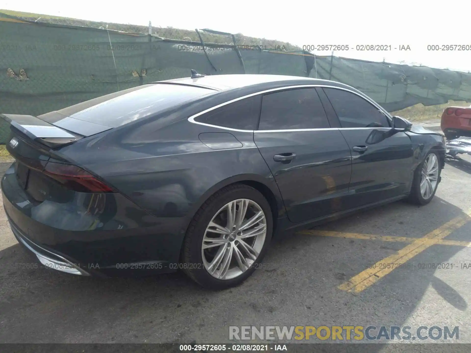 4 Photograph of a damaged car WAUR2AF26KN123045 AUDI A7 2019