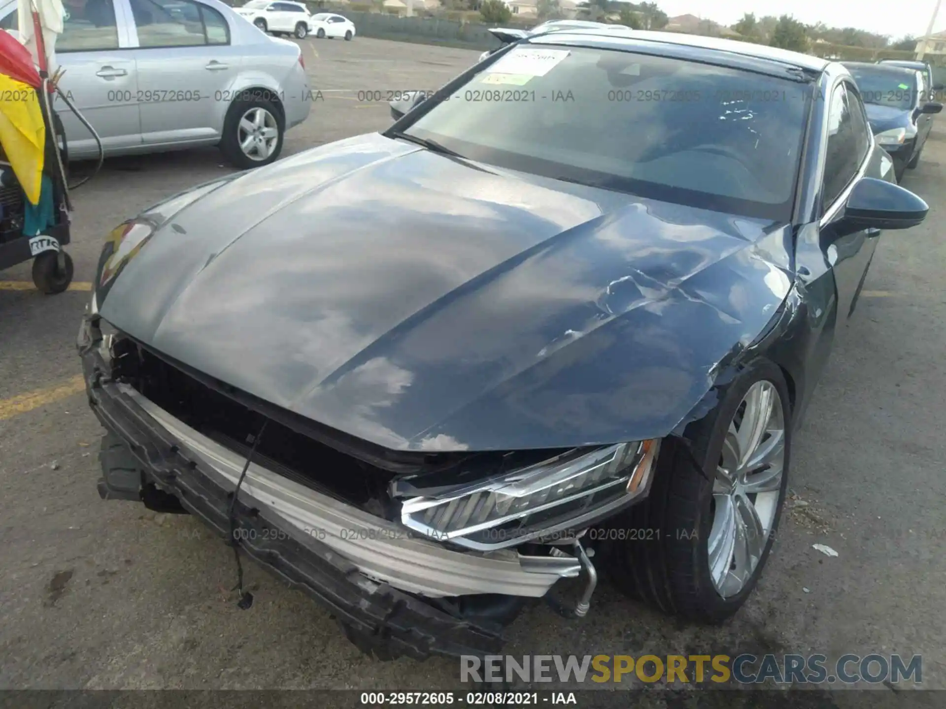 6 Photograph of a damaged car WAUR2AF26KN123045 AUDI A7 2019