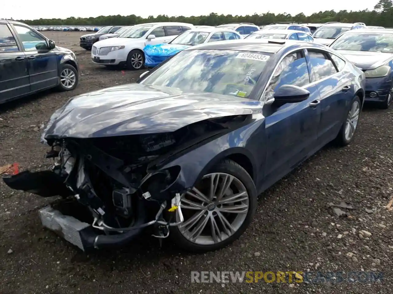 2 Photograph of a damaged car WAUR2AF27KN053913 AUDI A7 2019