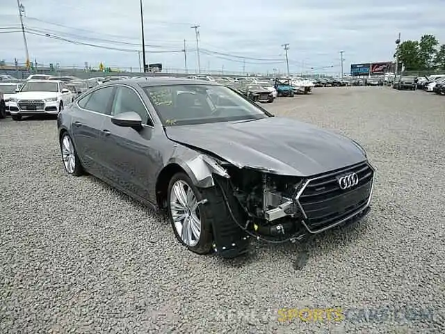 1 Photograph of a damaged car WAUR2AF29KN020587 AUDI A7 2019