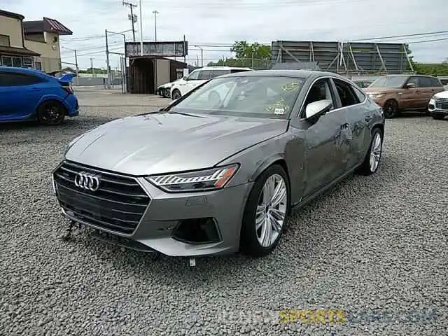 2 Photograph of a damaged car WAUR2AF29KN020587 AUDI A7 2019