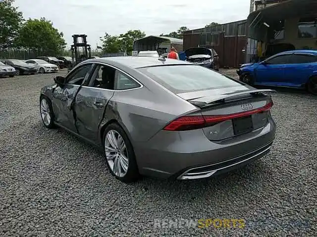 4 Photograph of a damaged car WAUR2AF29KN020587 AUDI A7 2019