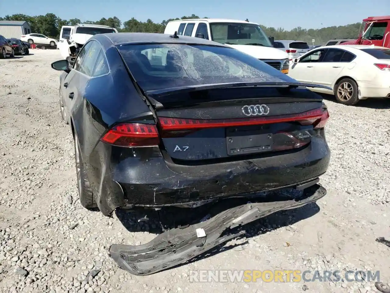 9 Photograph of a damaged car WAUS2AF21KN126386 AUDI A7 2019