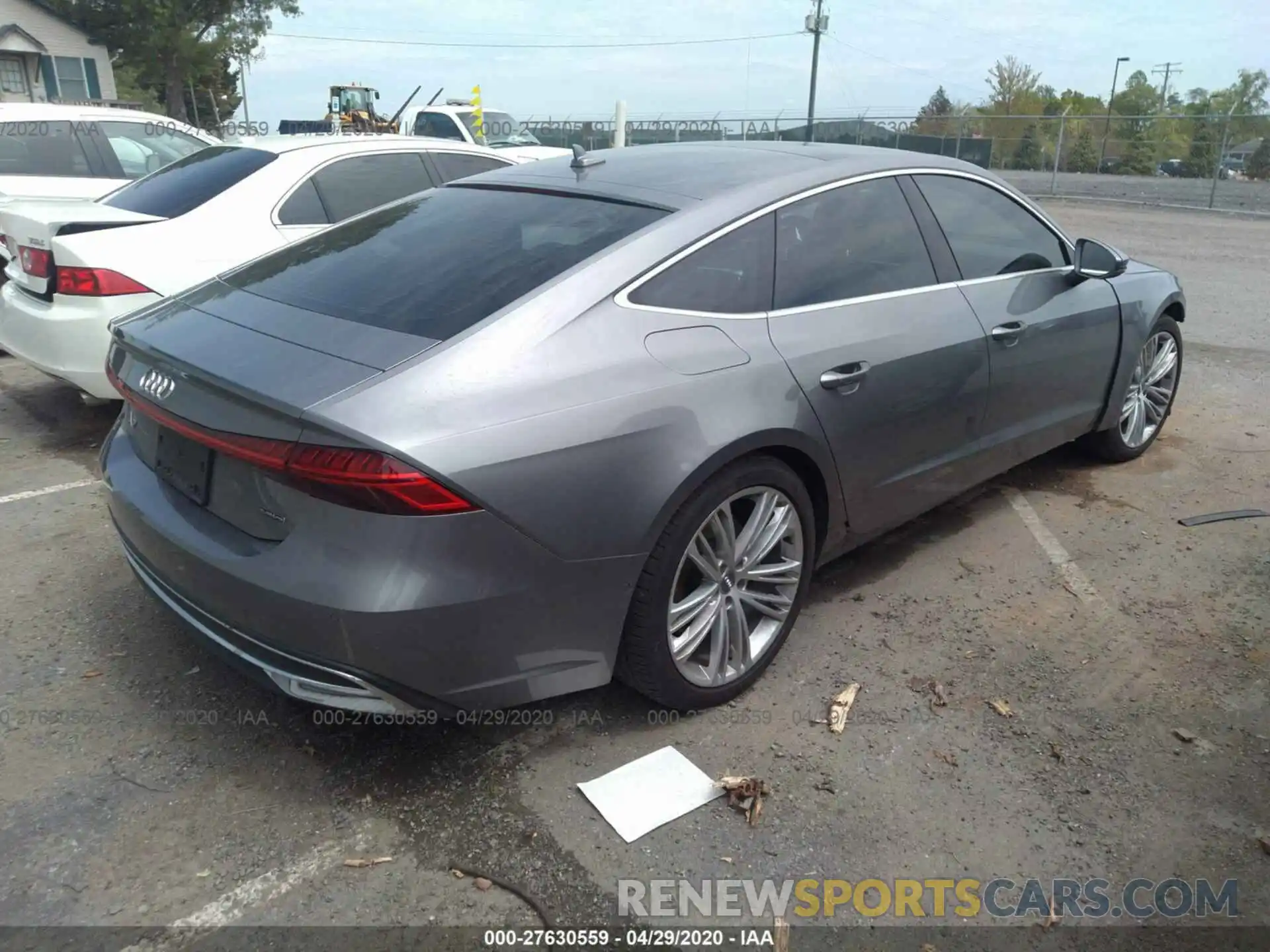 4 Photograph of a damaged car WAUS2AF23KN027374 AUDI A7 2019