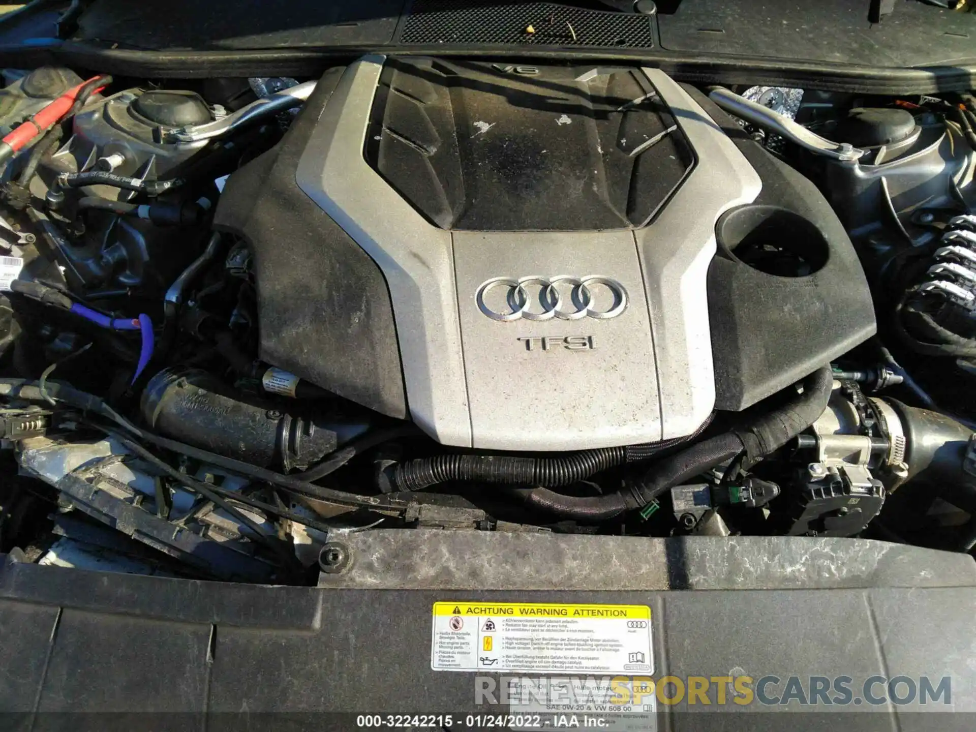 10 Photograph of a damaged car WAUS2AF24KN024838 AUDI A7 2019