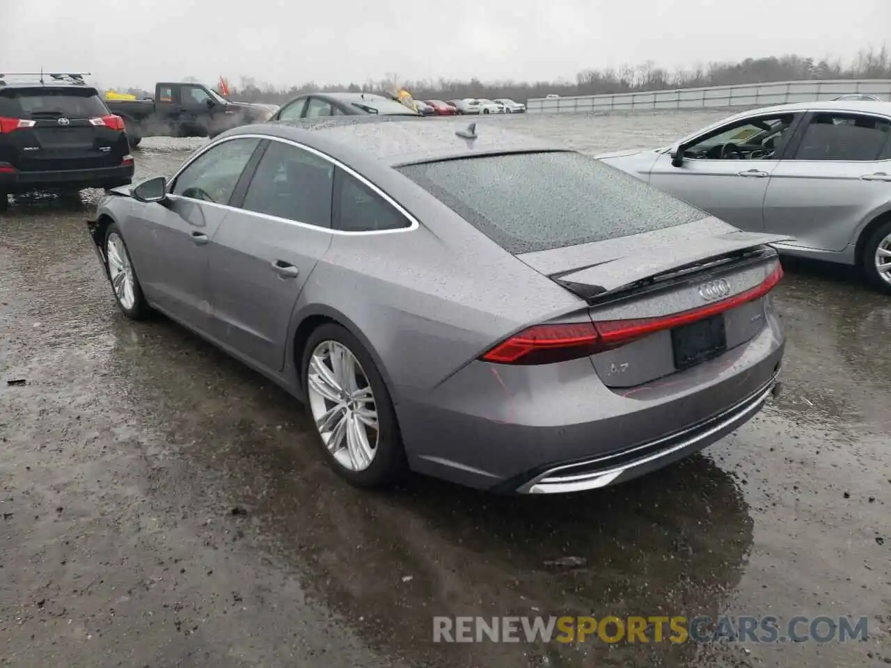 3 Photograph of a damaged car WAUS2AF26KN026557 AUDI A7 2019