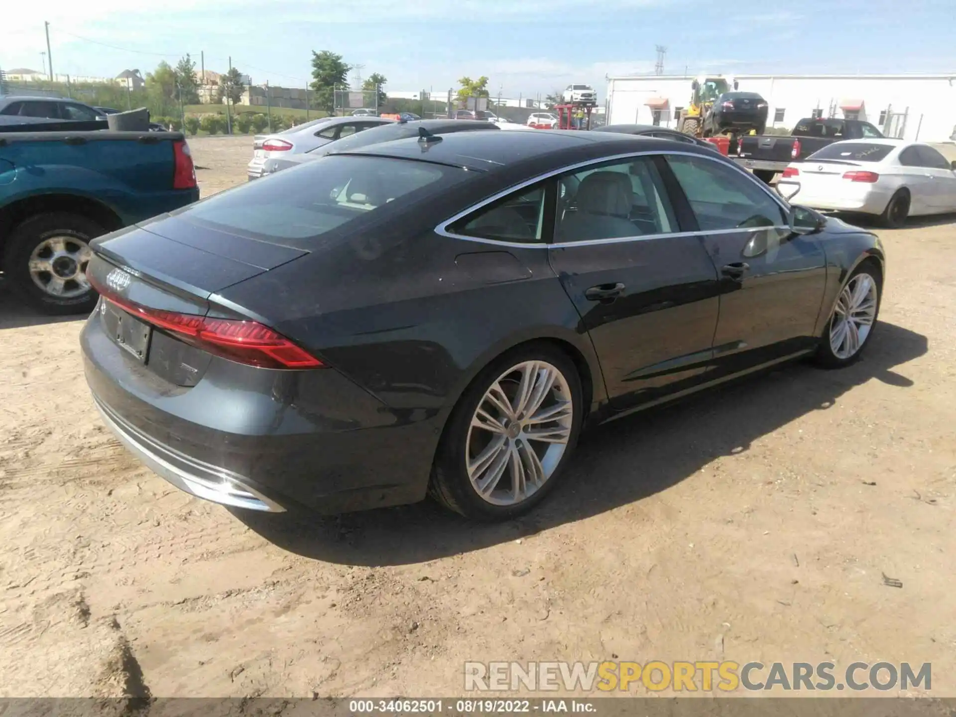 4 Фотография поврежденного автомобиля WAUS2AF28KN027306 AUDI A7 2019