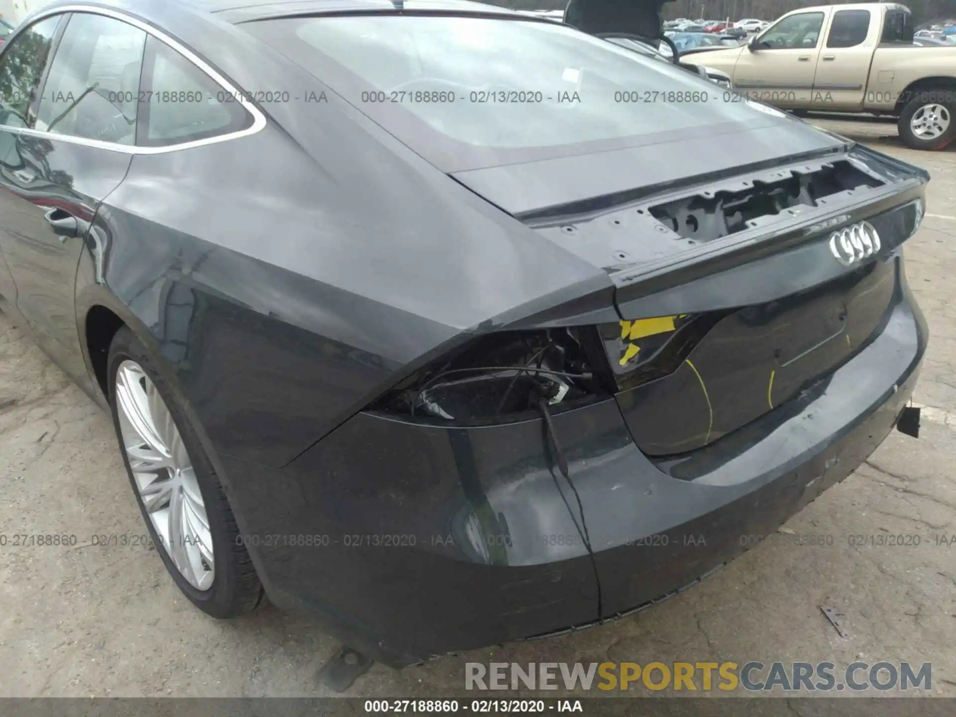 6 Photograph of a damaged car WAUS2AF28KN079275 AUDI A7 2019