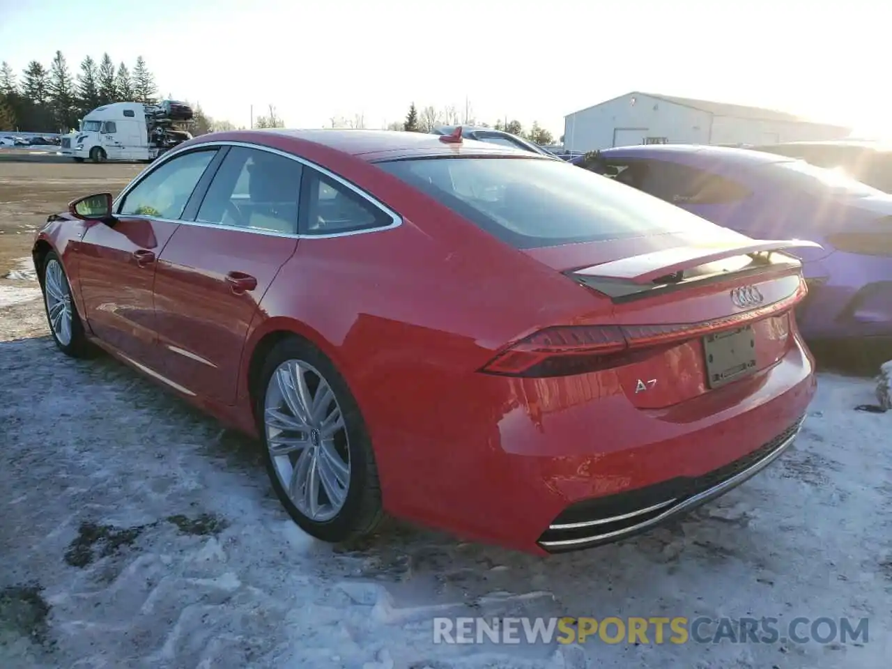 3 Photograph of a damaged car WAUT2AF24KN097597 AUDI A7 2019