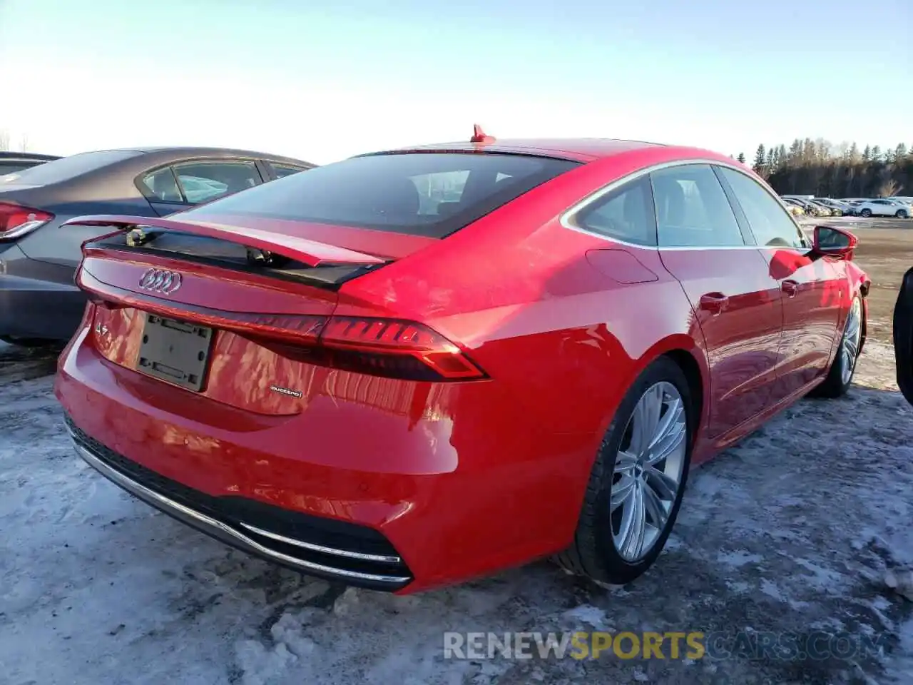 4 Photograph of a damaged car WAUT2AF24KN097597 AUDI A7 2019