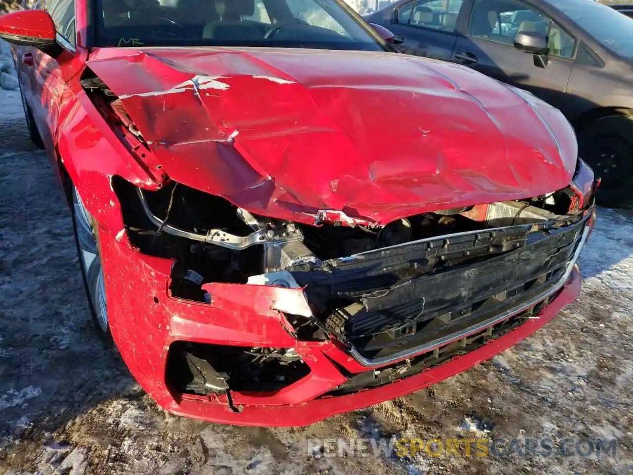 9 Photograph of a damaged car WAUT2AF24KN097597 AUDI A7 2019