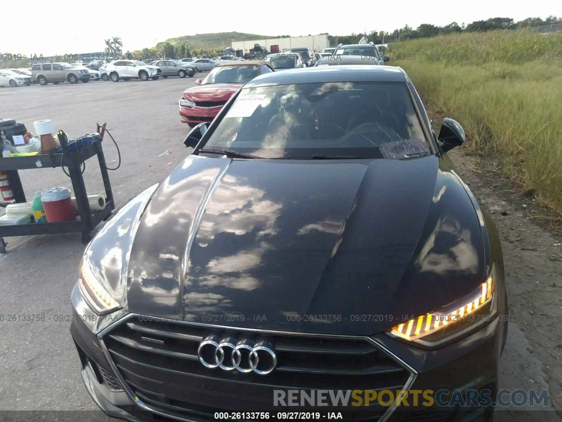 6 Photograph of a damaged car WAUU2AF20KN057098 AUDI A7 2019