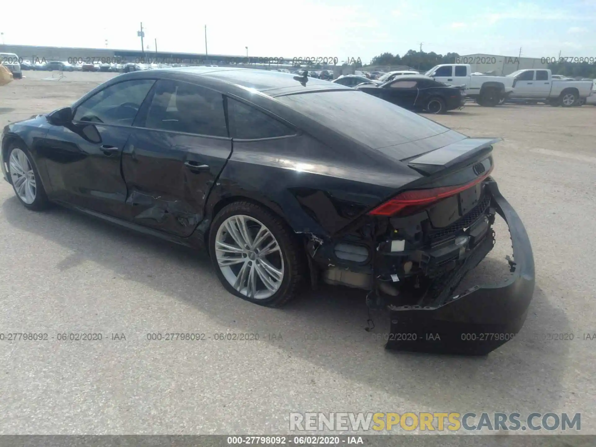 6 Photograph of a damaged car WAUU2AF21KN054128 AUDI A7 2019