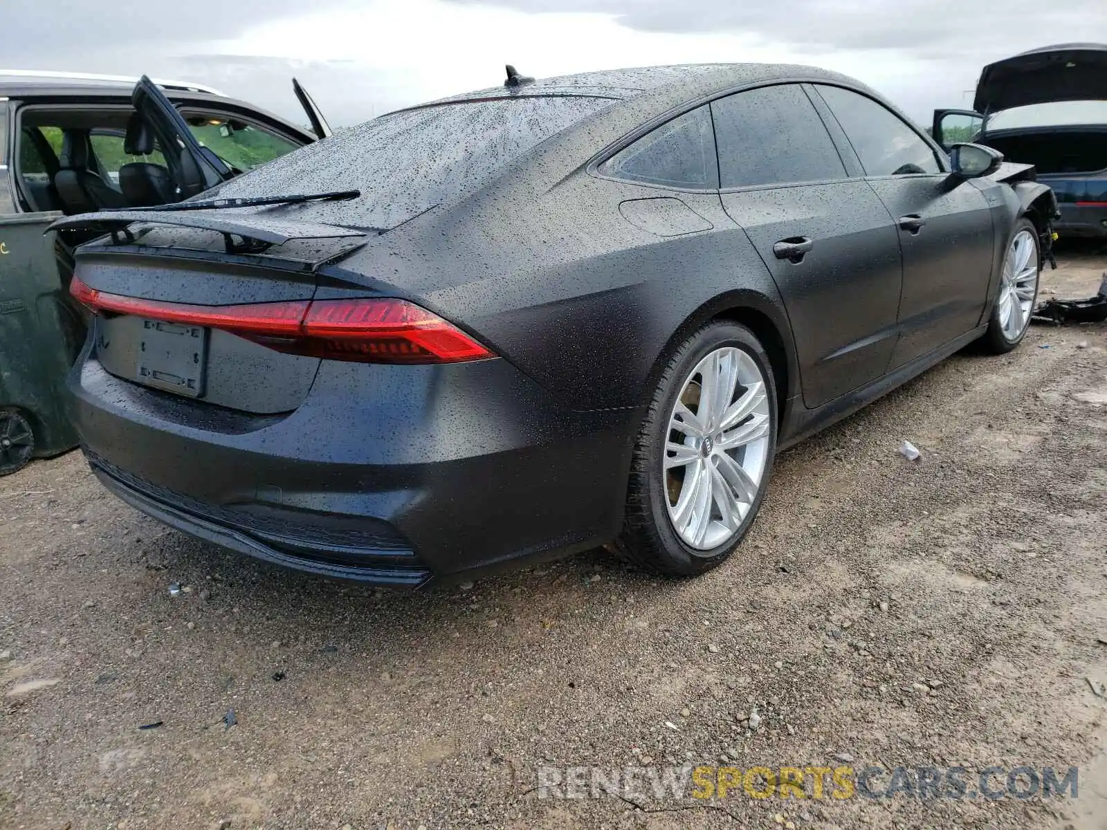 4 Фотография поврежденного автомобиля WAUU2AF22KN101828 AUDI A7 2019