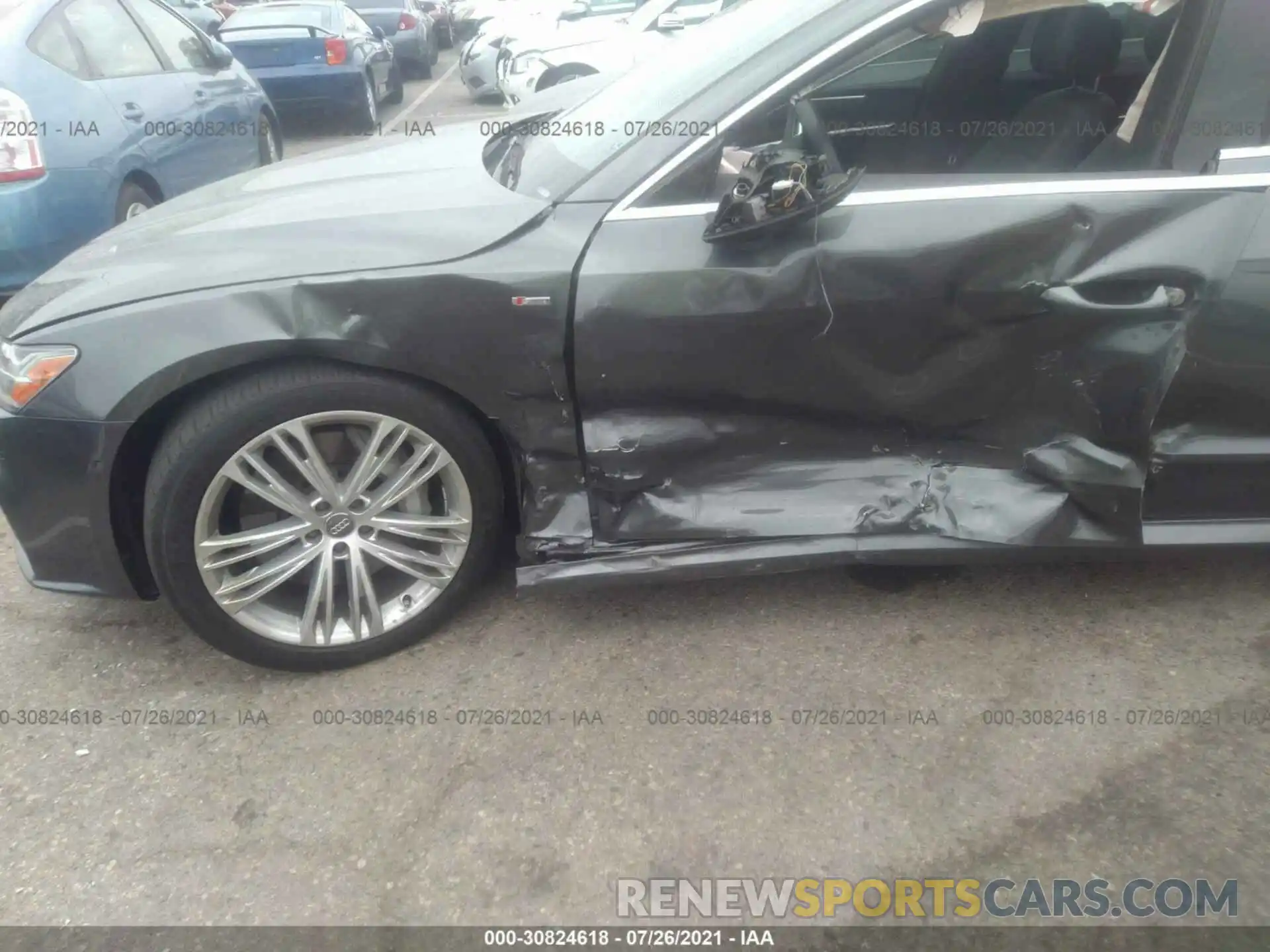 6 Photograph of a damaged car WAUU2AF26KN021142 AUDI A7 2019