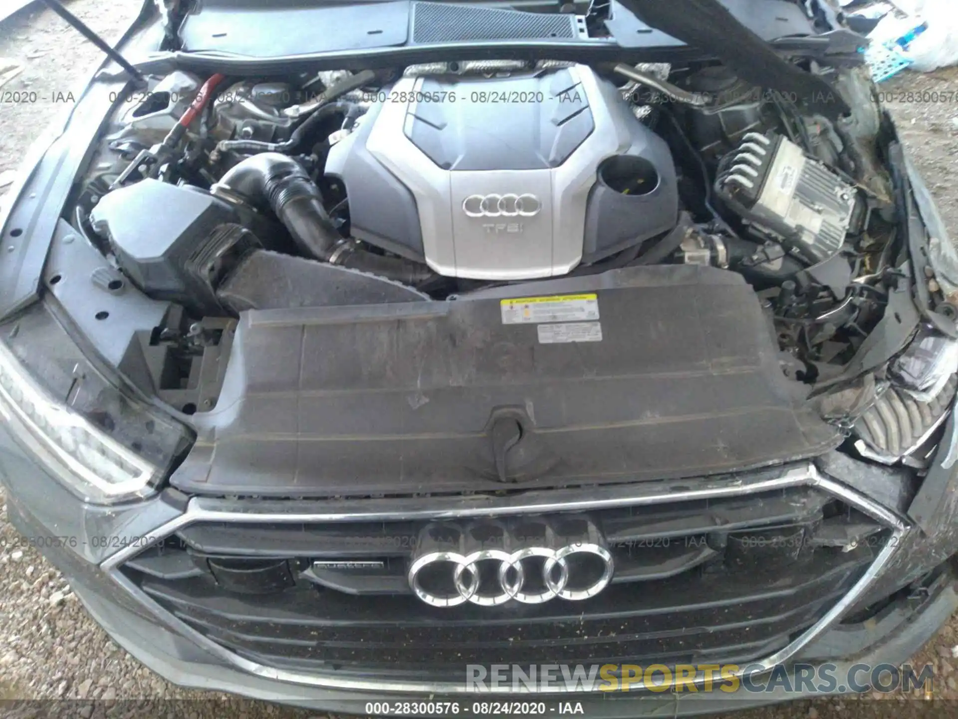 10 Фотография поврежденного автомобиля WAUU2AF27KN058653 AUDI A7 2019