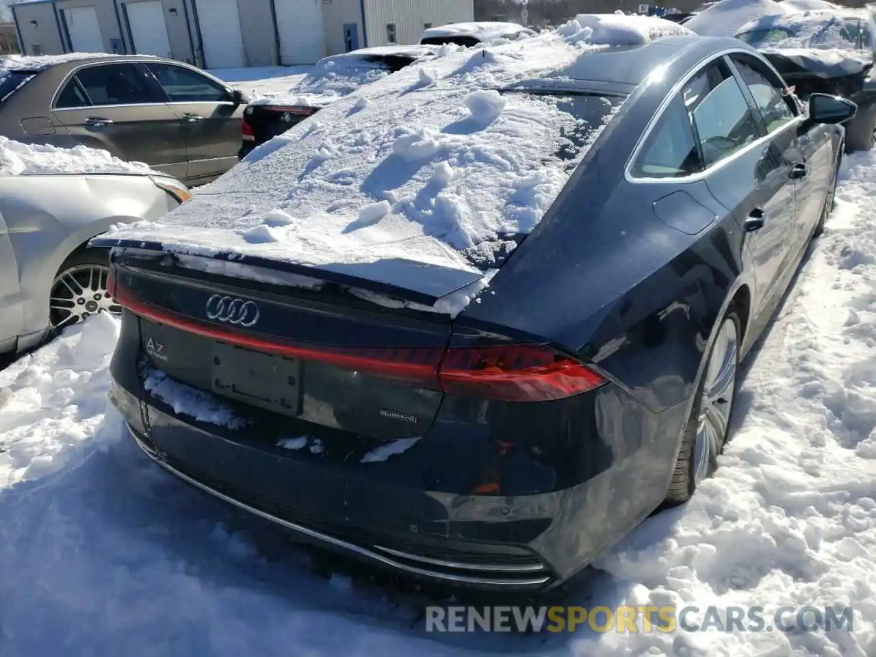 4 Фотография поврежденного автомобиля WAUV2AF21KN105180 AUDI A7 2019