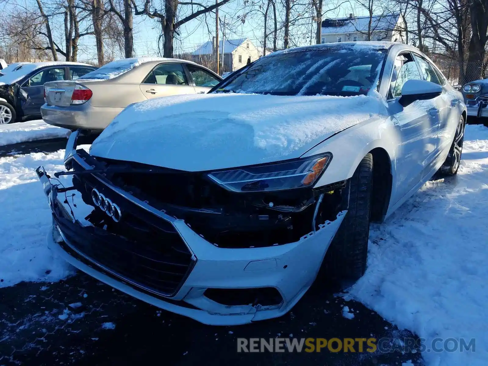 2 Photograph of a damaged car WAUV2AF22KN028559 AUDI A7 2019