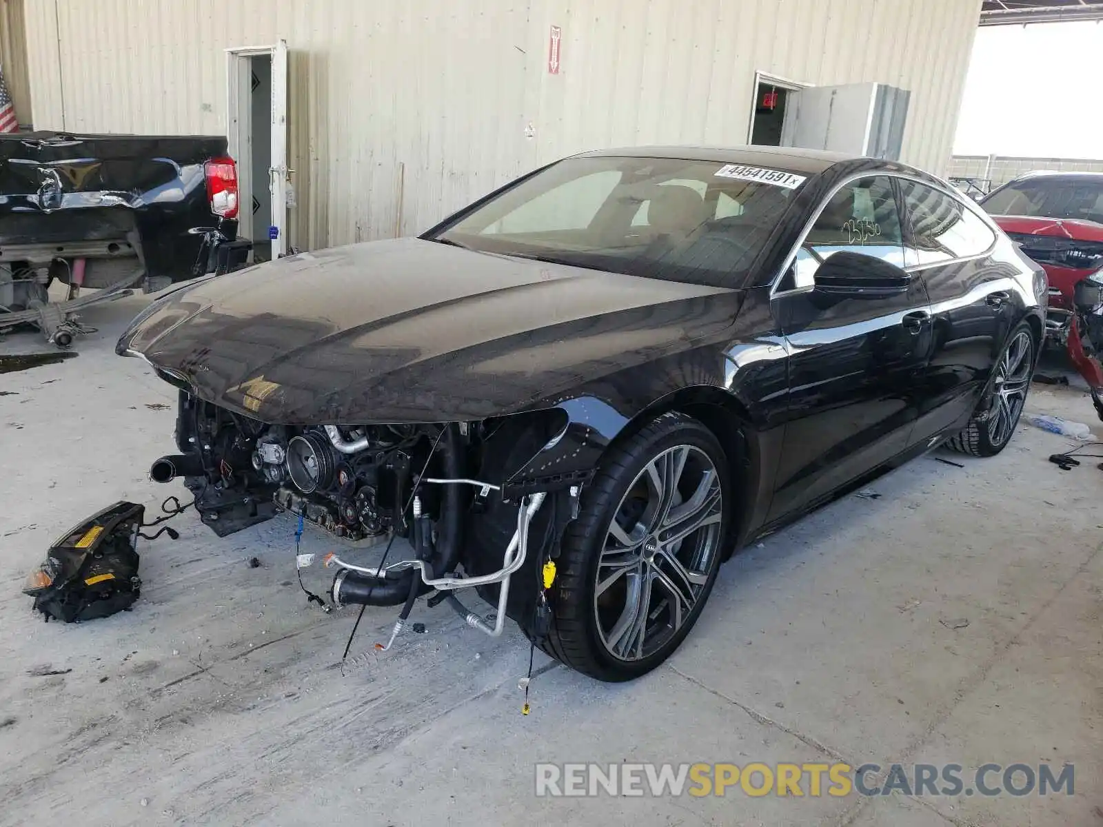 2 Photograph of a damaged car WAUV2AF22KN131058 AUDI A7 2019