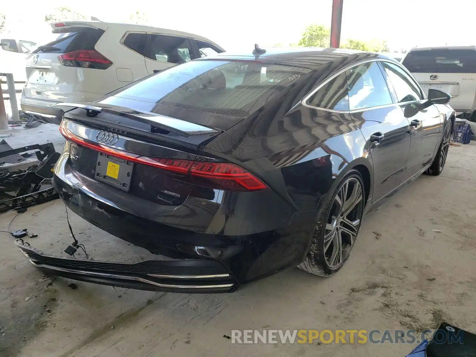 4 Photograph of a damaged car WAUV2AF22KN131058 AUDI A7 2019