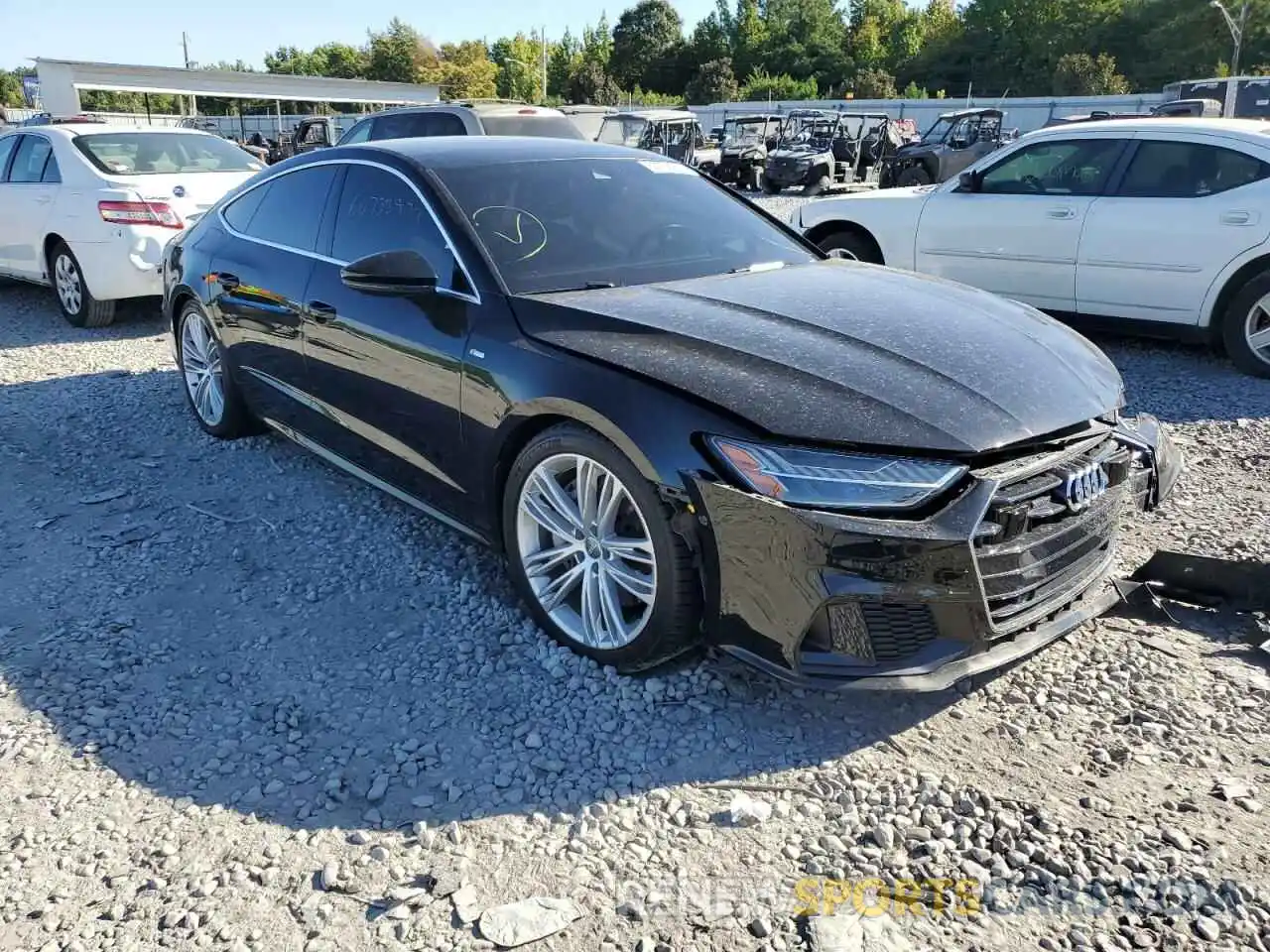 1 Фотография поврежденного автомобиля WAUV2AF24KN053270 AUDI A7 2019