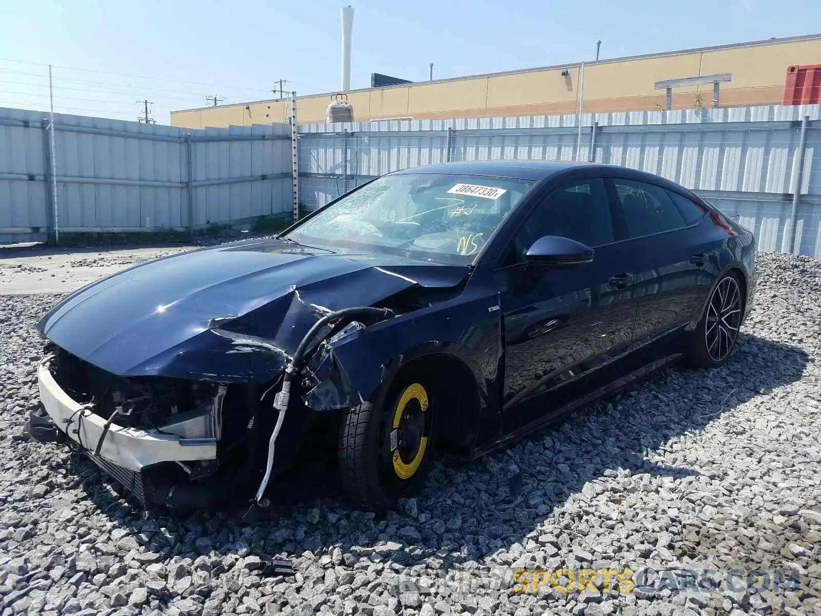 2 Photograph of a damaged car WAUV2AF25KN025879 AUDI A7 2019