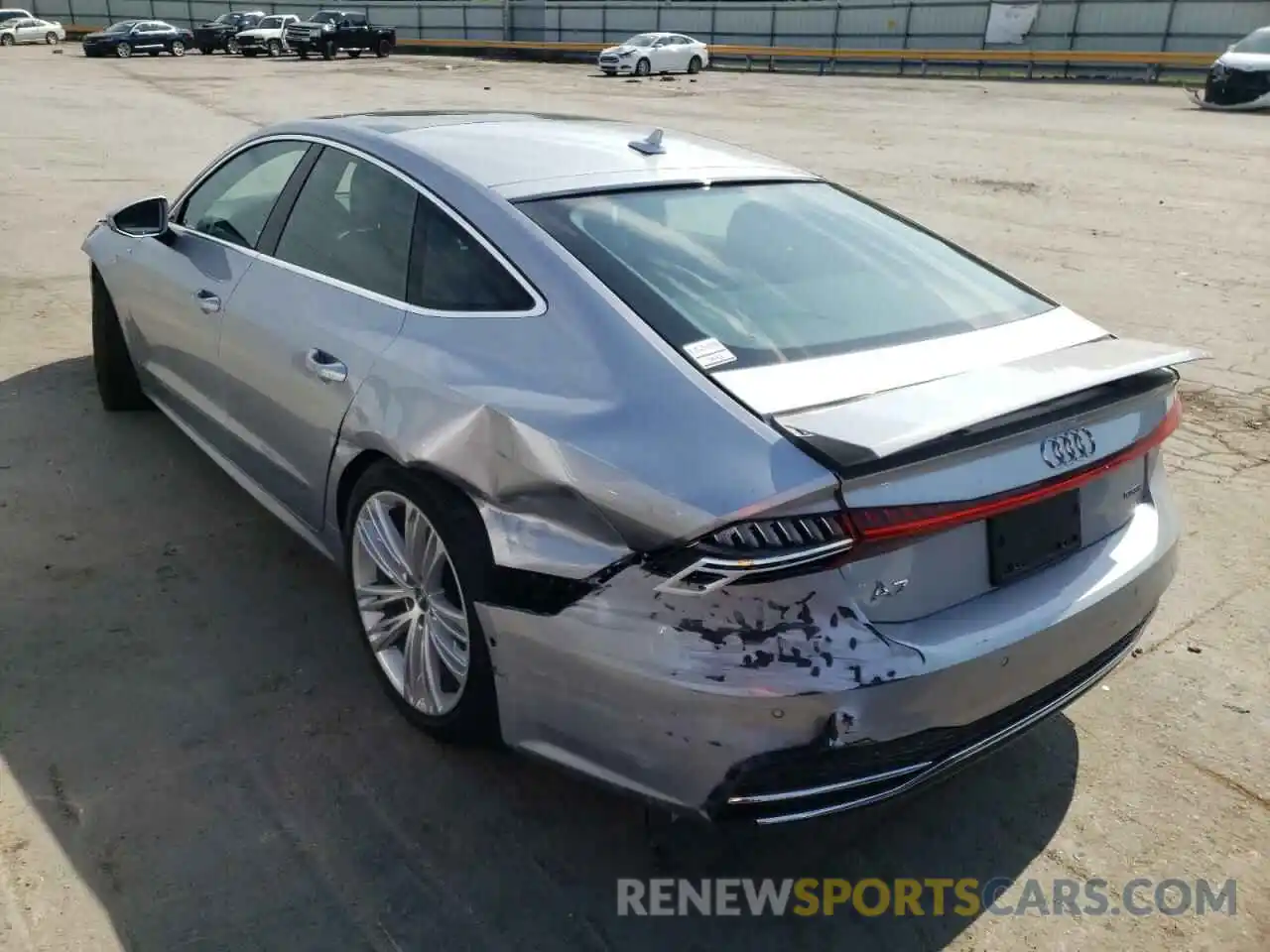 3 Photograph of a damaged car WAUV2AF26KN065775 AUDI A7 2019