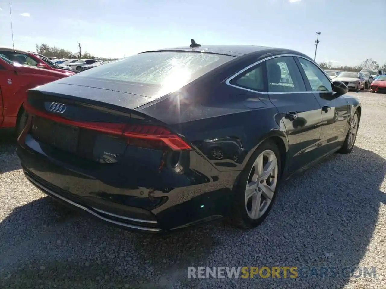 4 Photograph of a damaged car WAUV2AF26KN093690 AUDI A7 2019